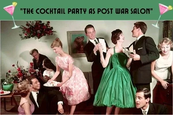 Cocktail Tasting Fundraiser: The Cocktail Party as Post War Salon