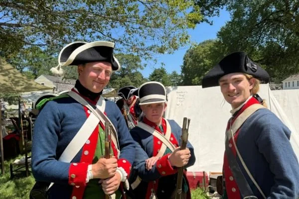 Colonial Encampment with the 5th CT Regiment