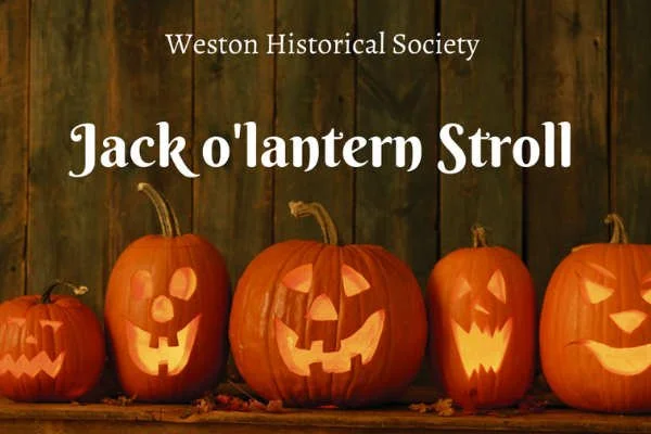 Jack O'Lantern Stroll at the Weston Historical Society