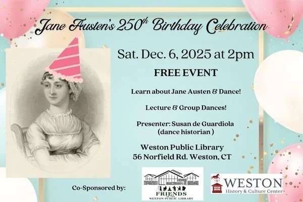 Jane Austen's 250th Birthday Celebration