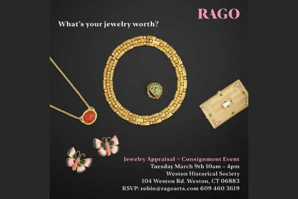 Jewelry Appraisal + Consignment Event with Rago