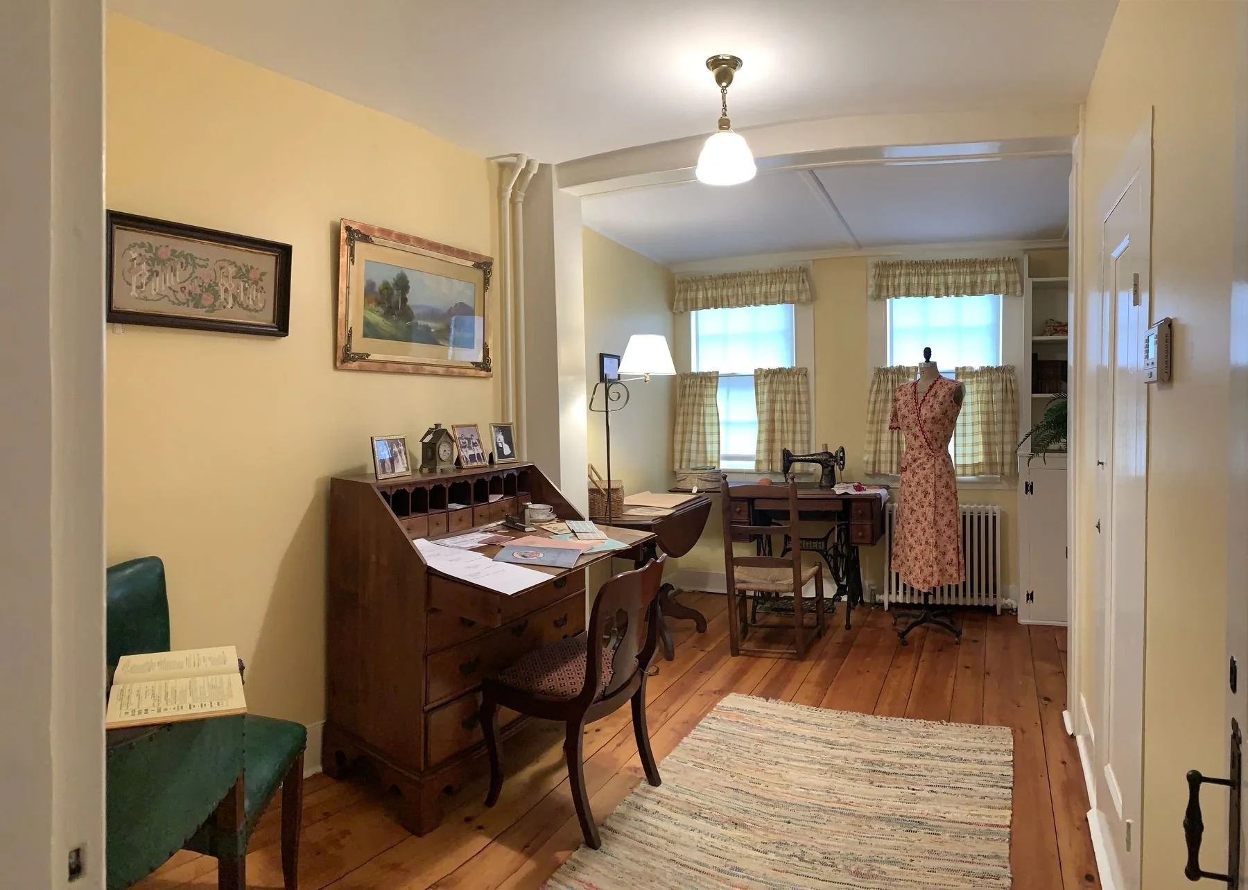 Cleora Coley's office and sewing room.