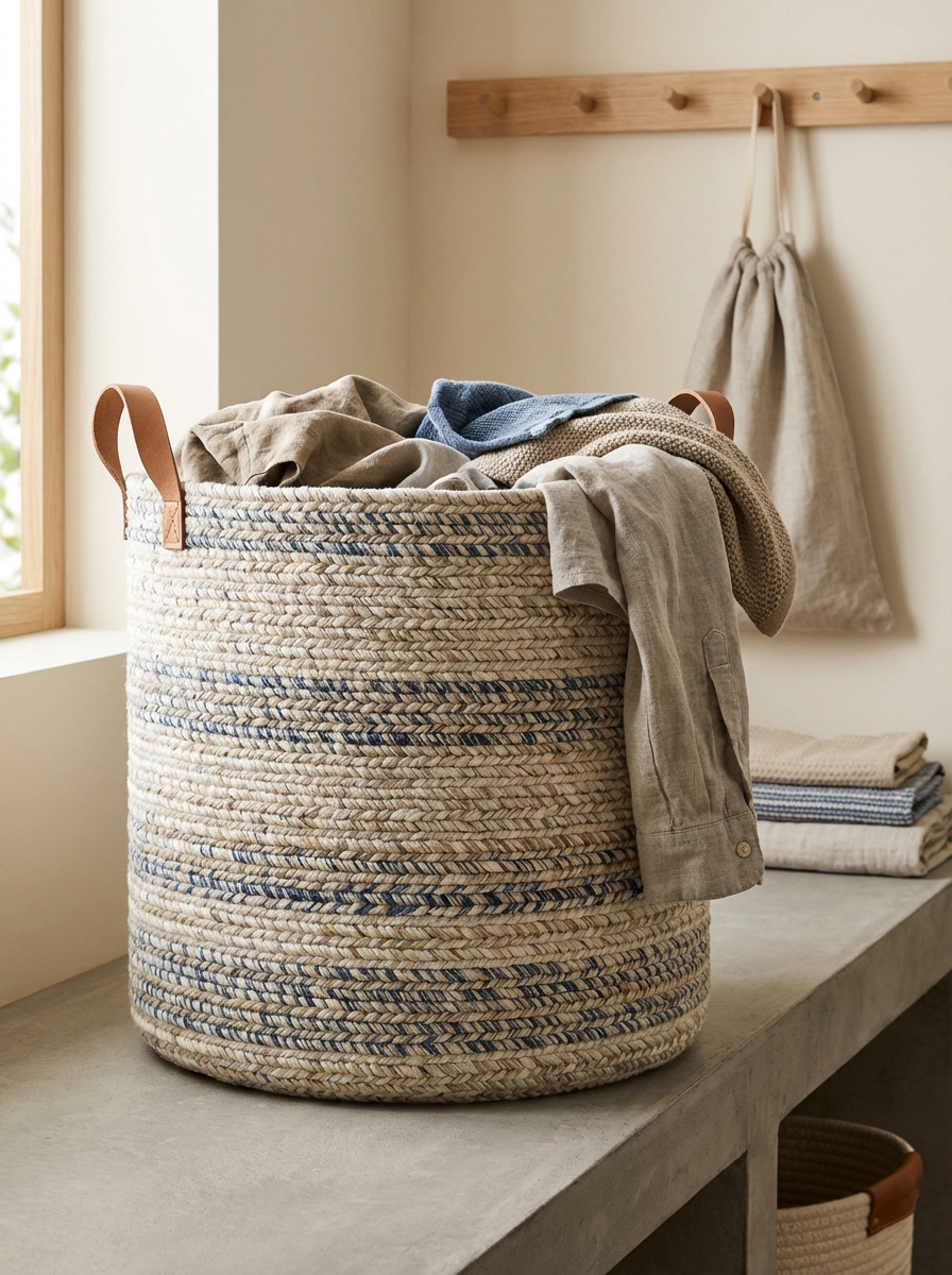 Woven Laundry Basket