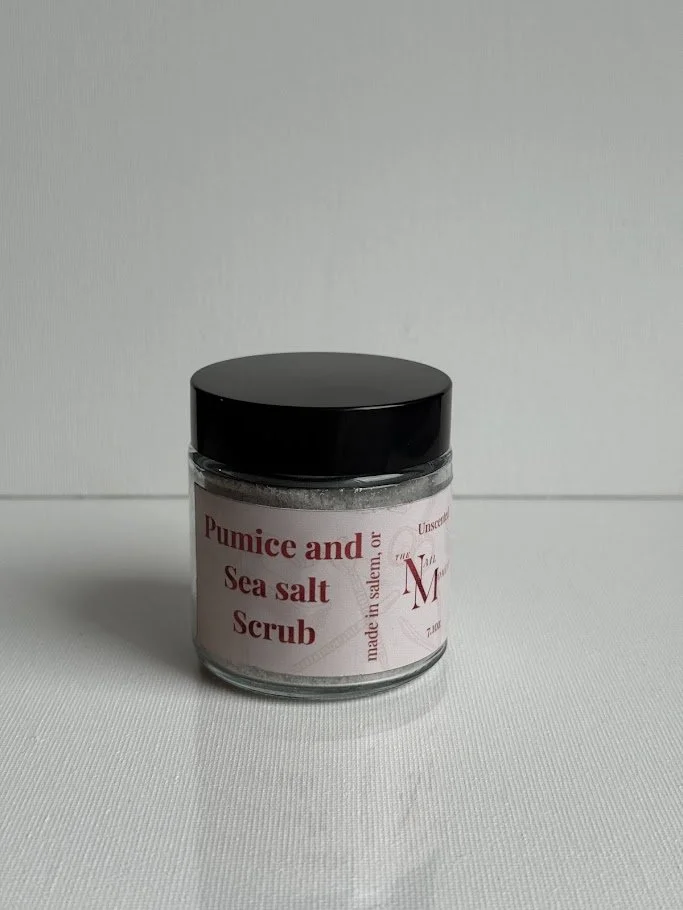 Pumice and Salt Scrub
