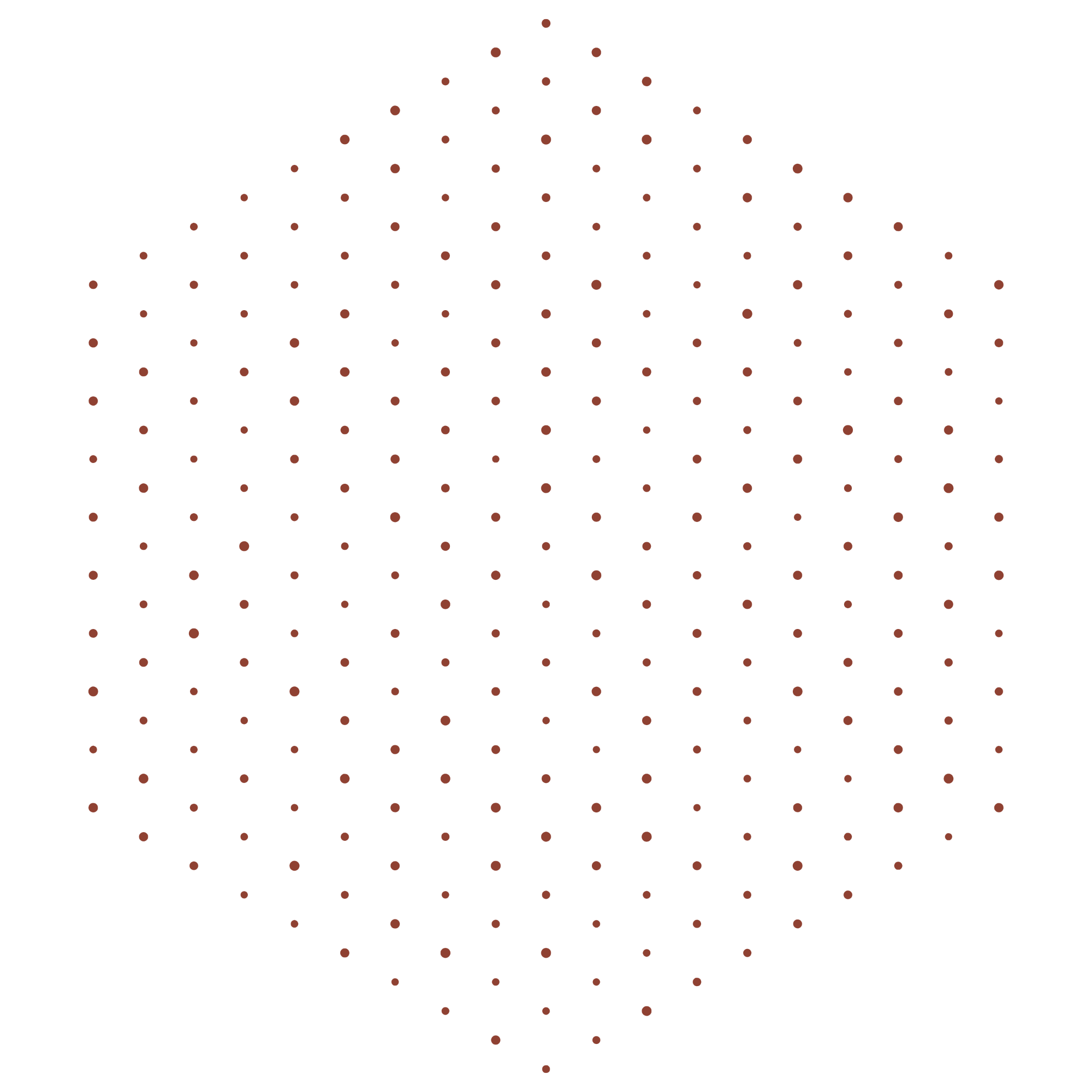 Illustration showing a stepped curve or parabola with points marked along the curve at regular intervals.