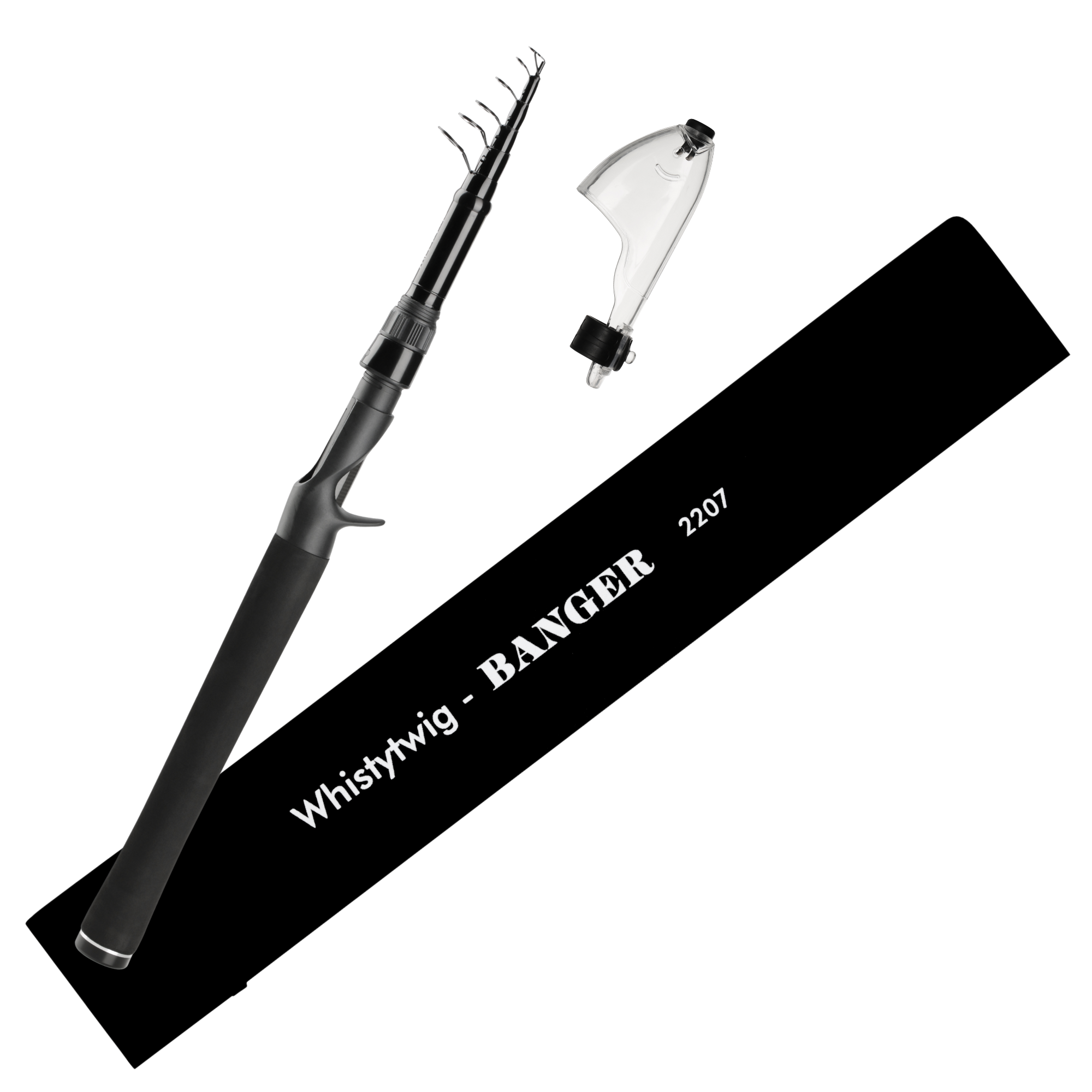 Banger Carbon Fibre Telescopic Casting Rod – 2.2m