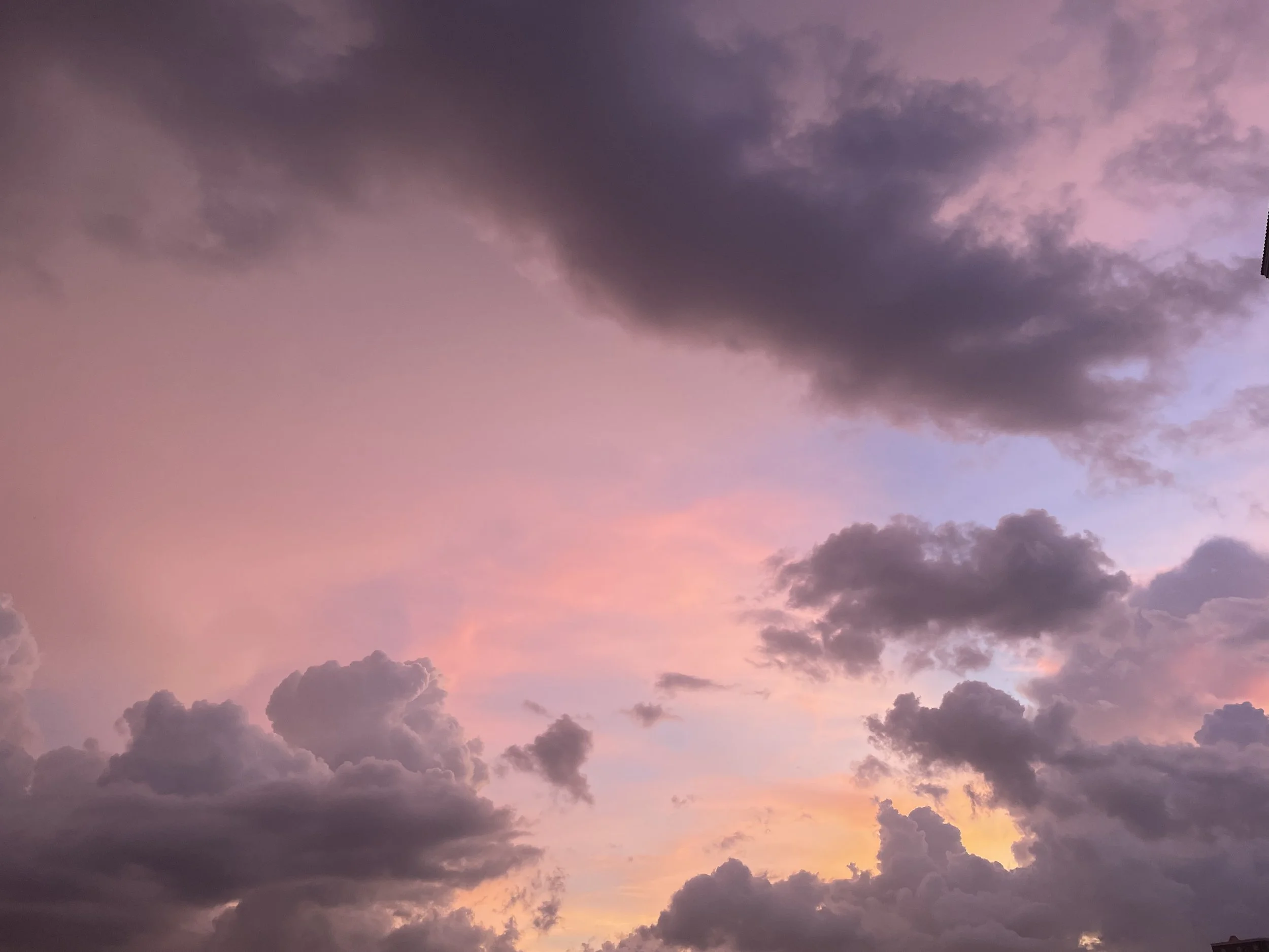 Multicolored sky