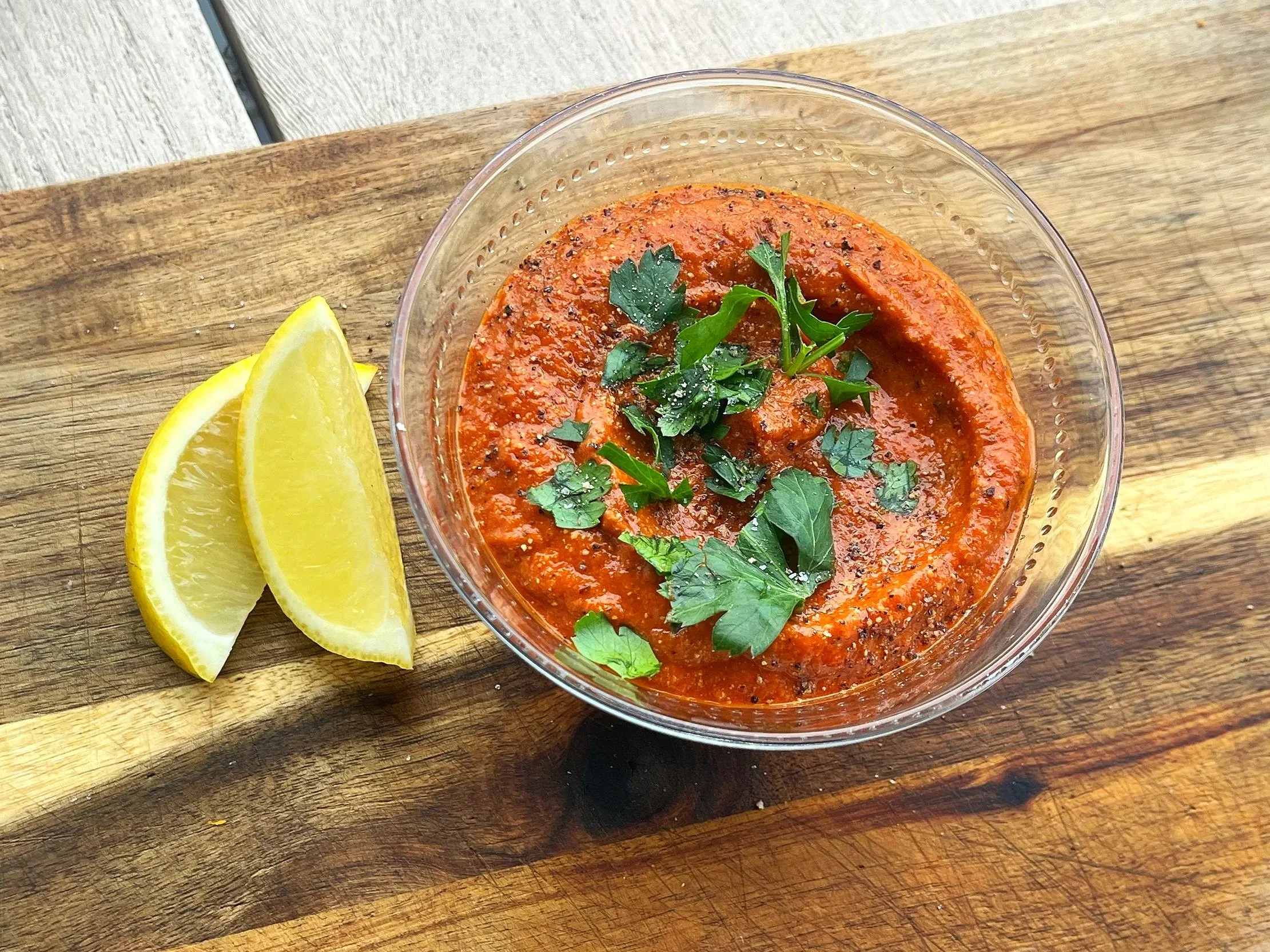 Silky, Nutty &amp; Tangy Roasted Capsicum Sauce