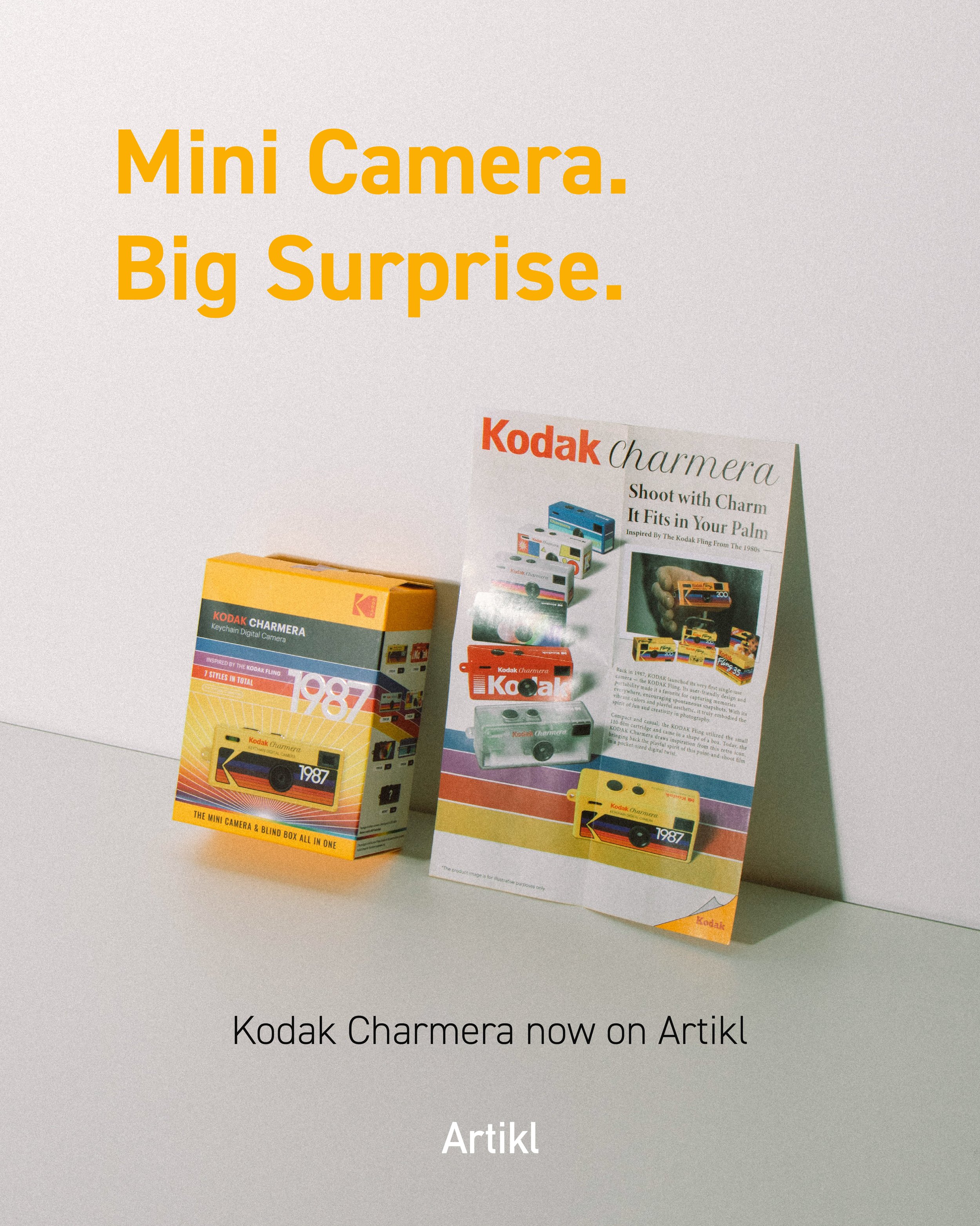 Artikl-Kodak-Mini Camera Big Surprise-Vertical poster