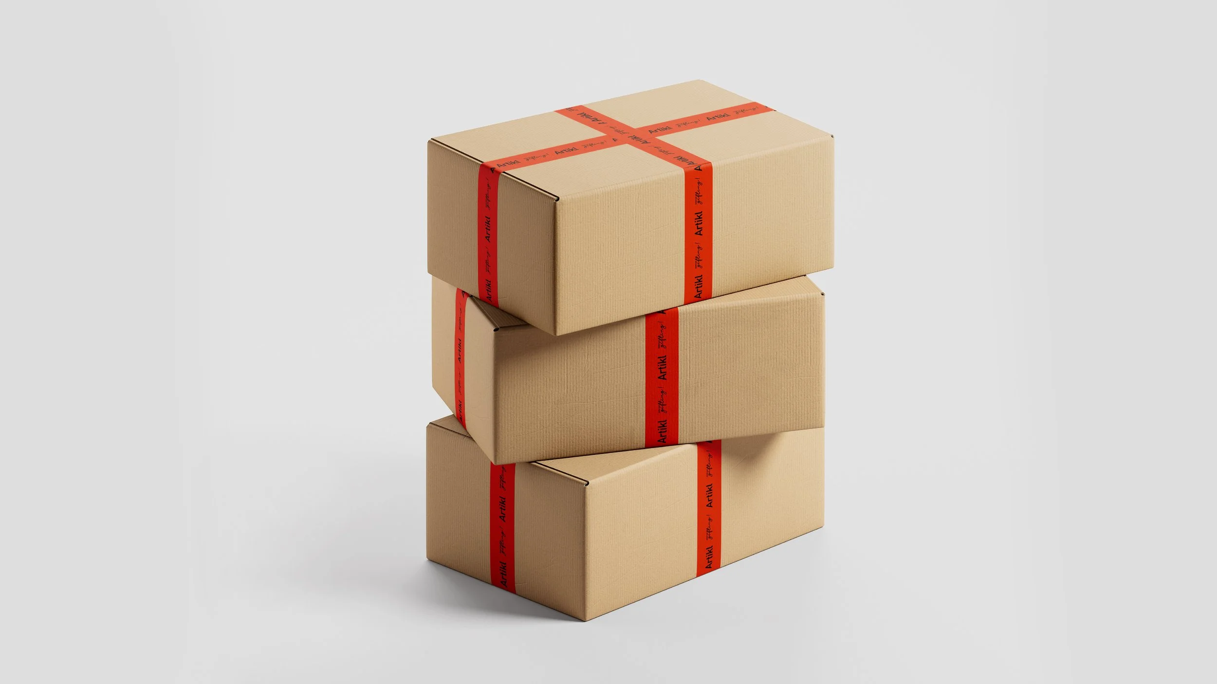 Branded packaging tape