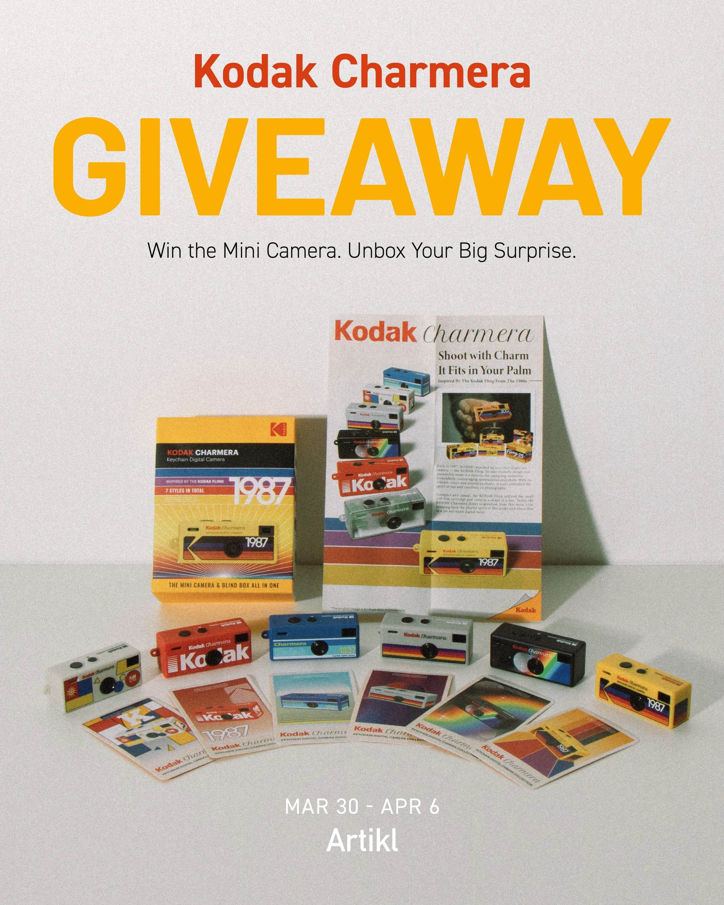 Artikl-Kodak-Mini Camera Big Surprise-Giveaway poster