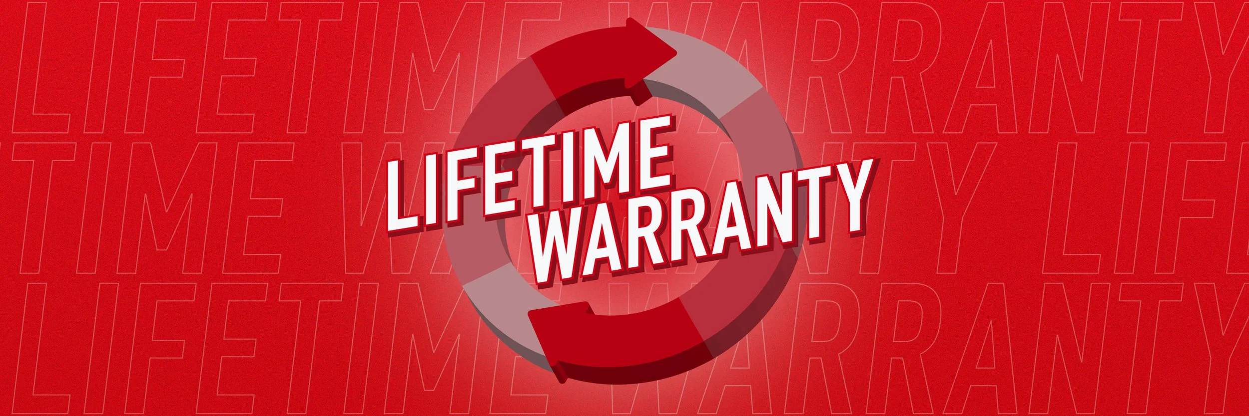 Warranty Page Banner - Lifetime Warranty