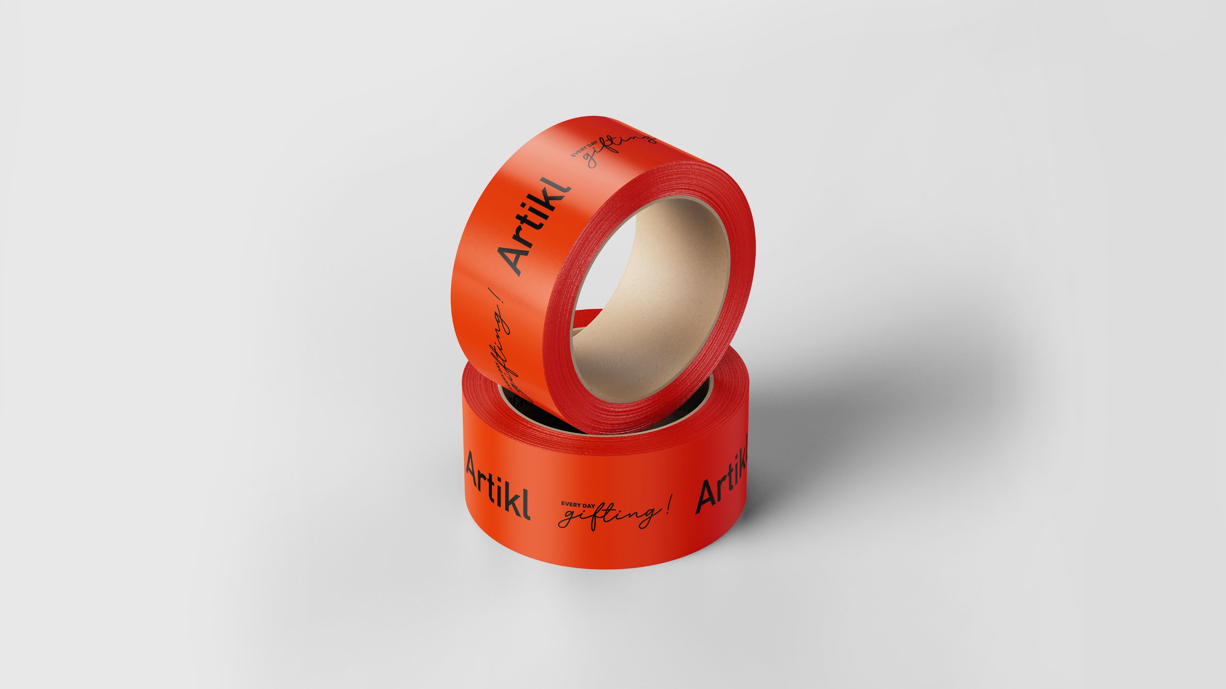 Custom branded packaging tape