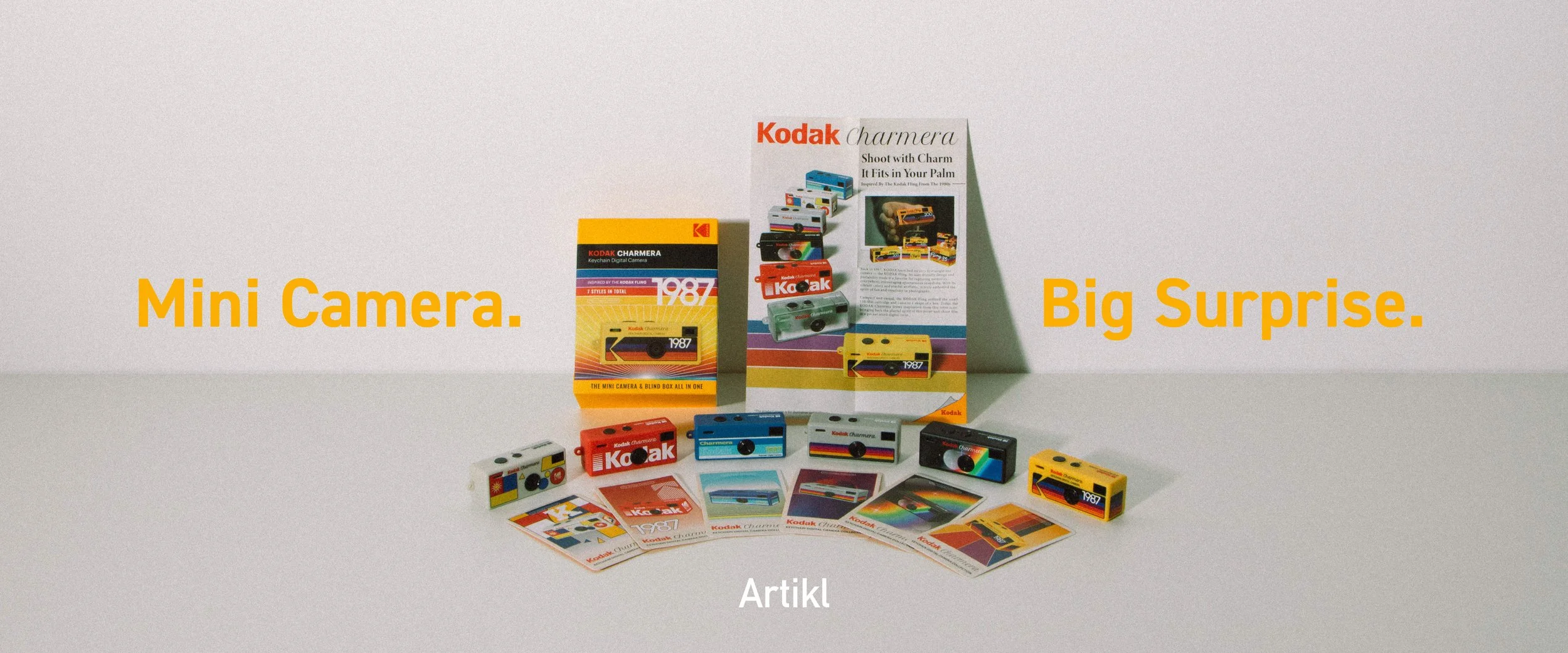 Artikl Social Campaign: Kodak Mini Camera. Big Surprise.
