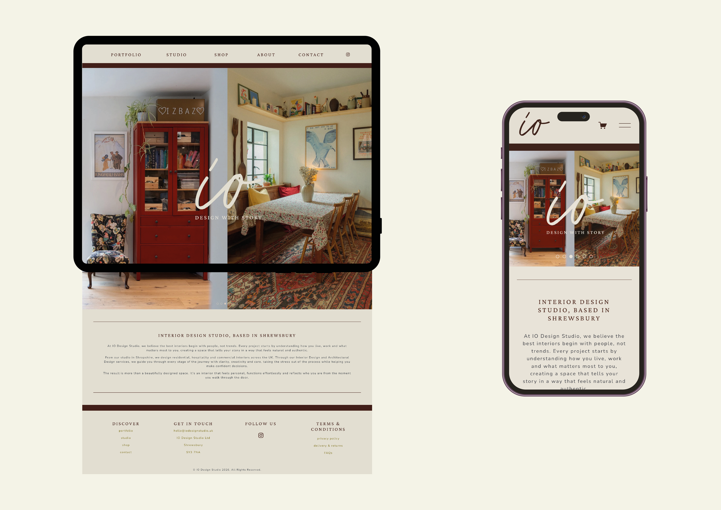 IO Design Studio | Website Design