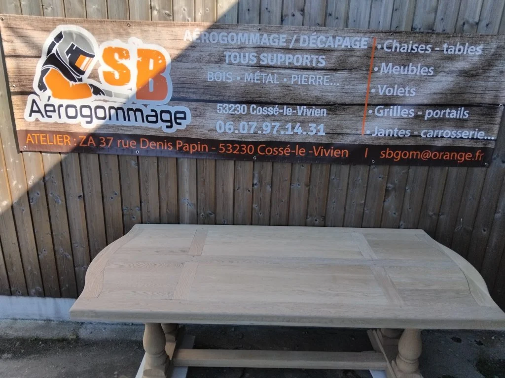 Table après