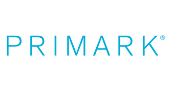 Primark logo in blue and black text