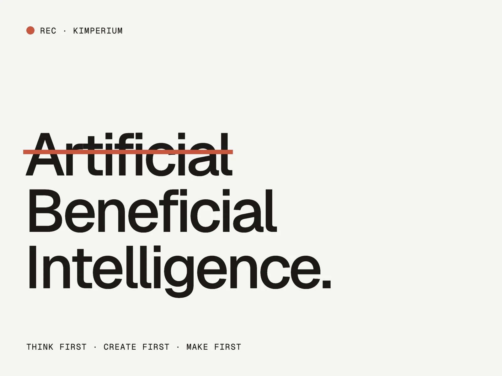 From Artificial to Beneficial Intelligence