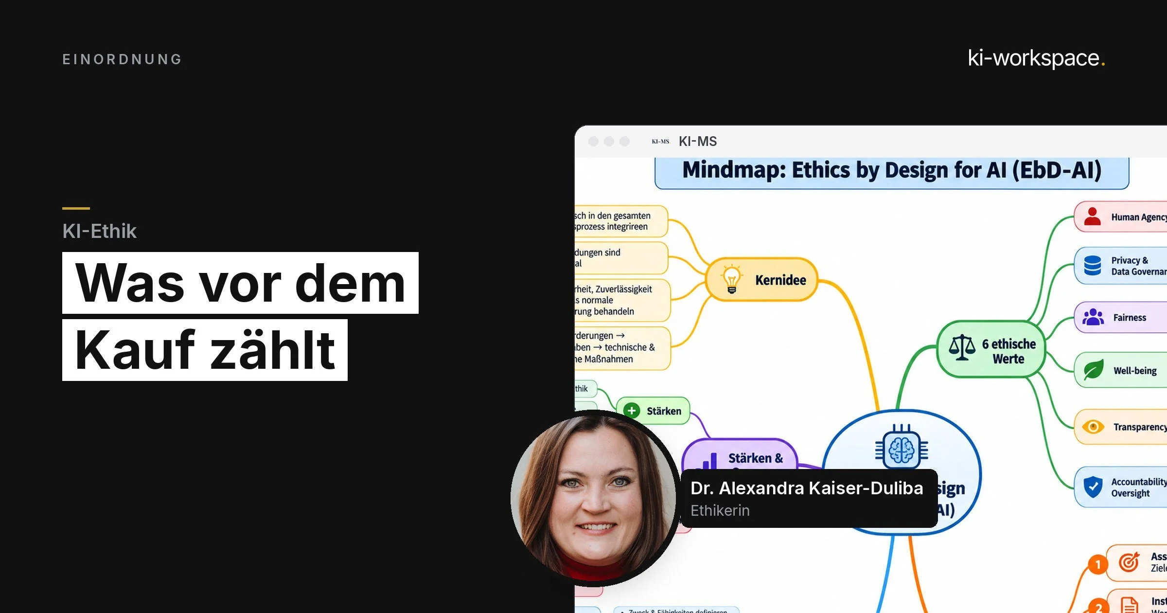 Ethics by Design: KI-Ethik beginnt vor dem Kauf