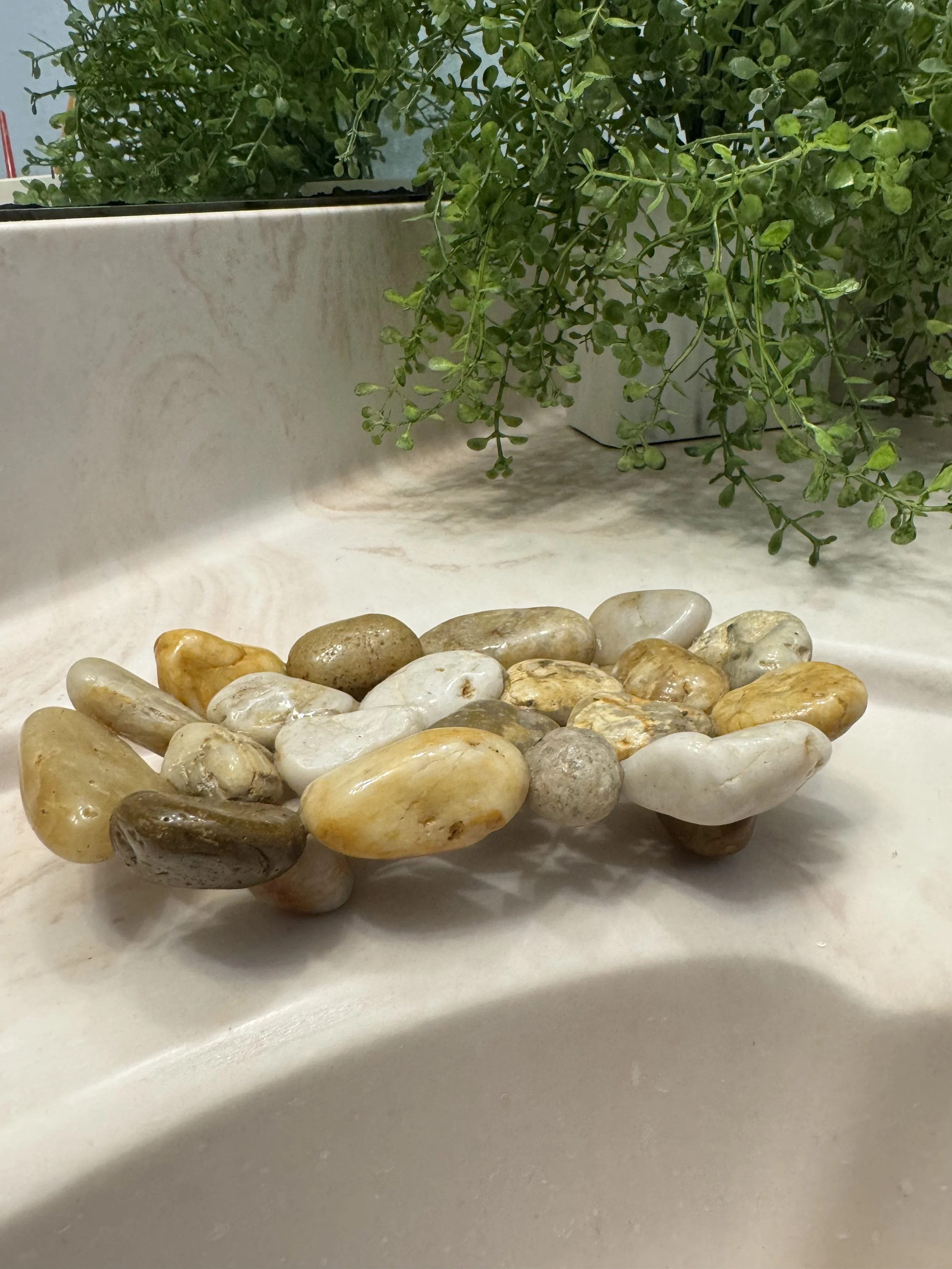 Natural Rock Soap Dish No. 002