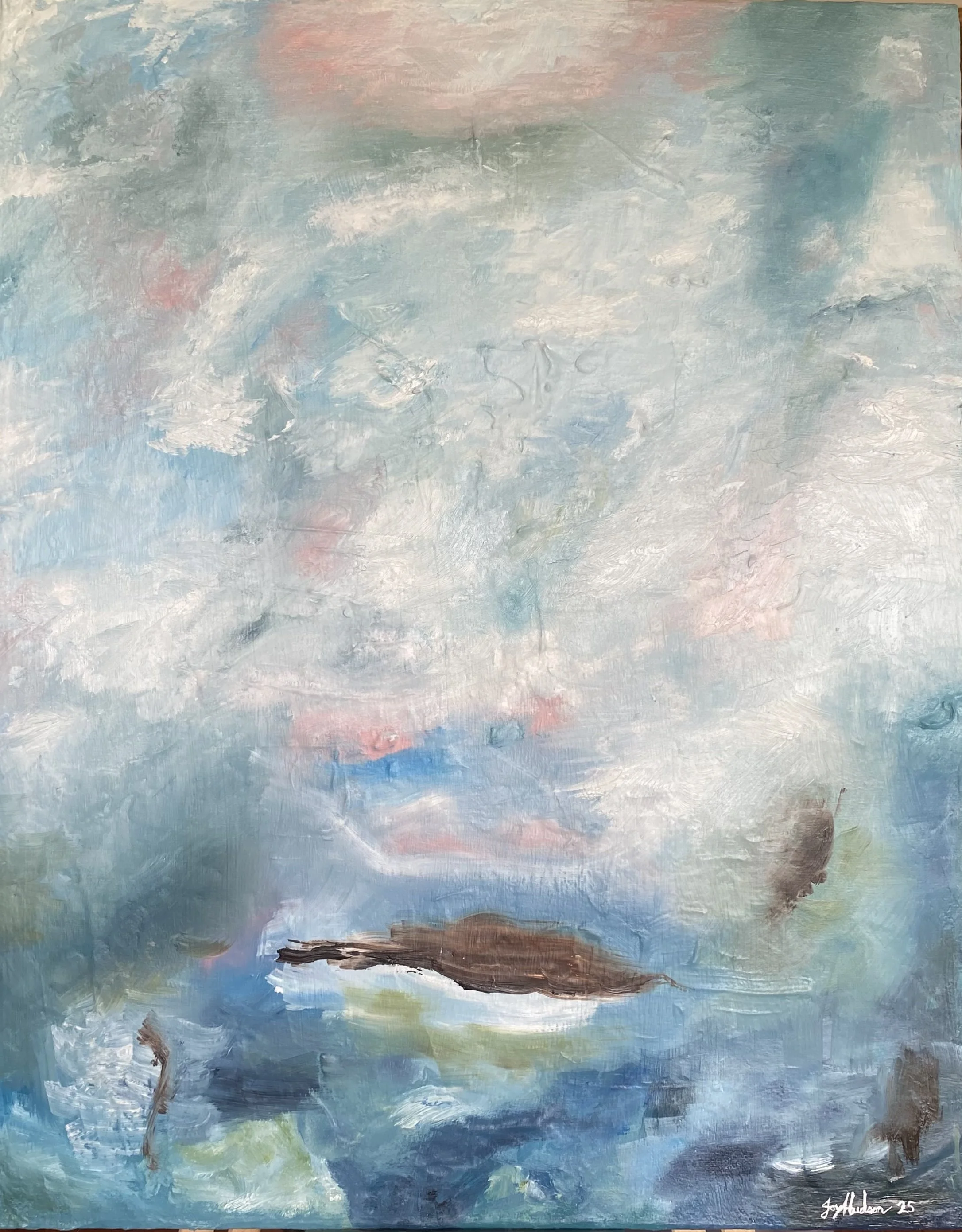 'Between Two Tides' - Original Oil Painting
