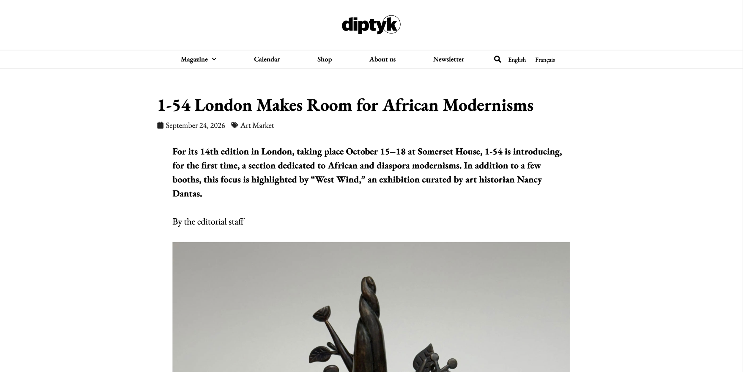 1-54 London Makes Room for African Modernisms