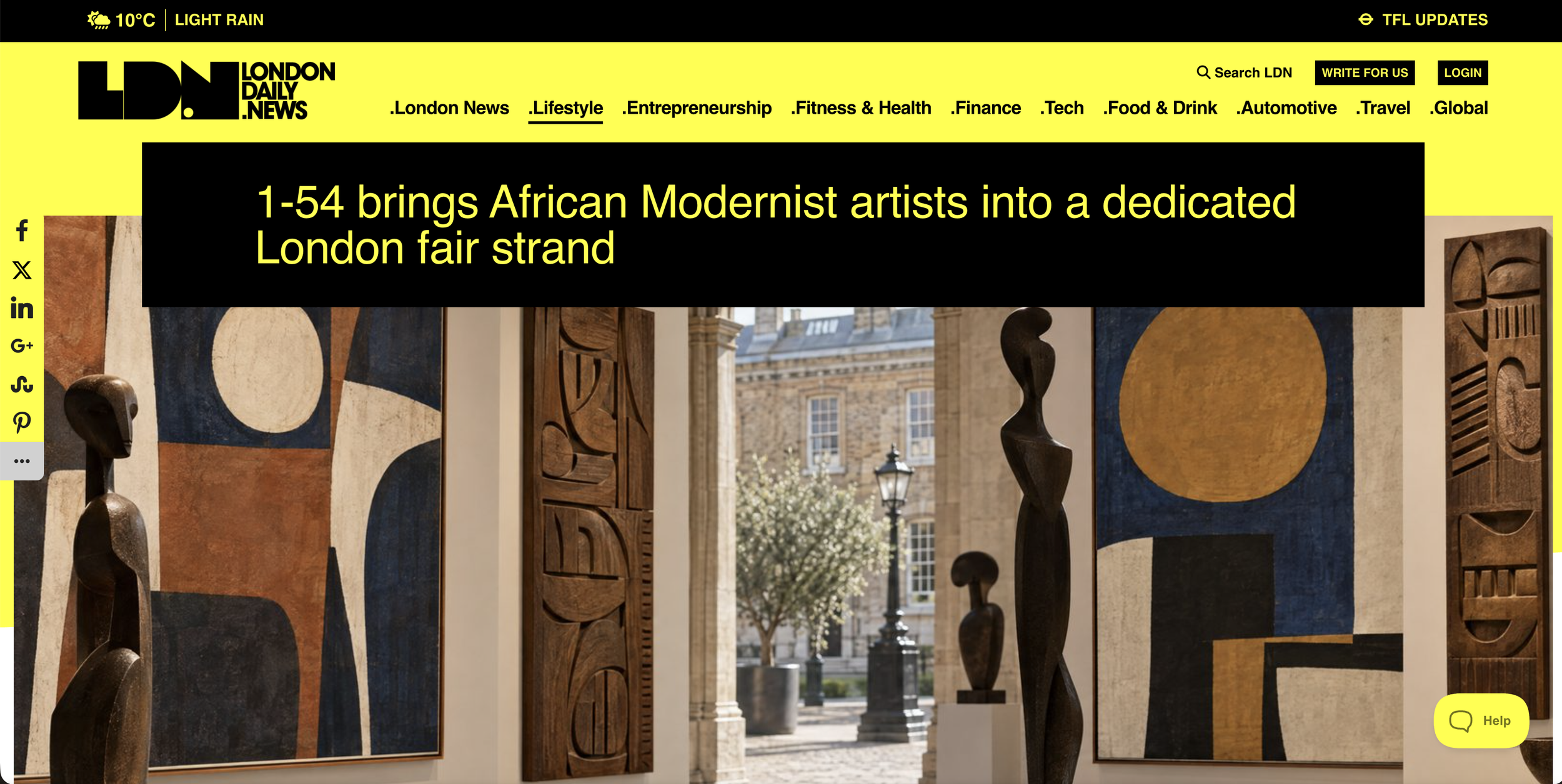 1-54 brings African Modernist artists into a dedicated London fair strand