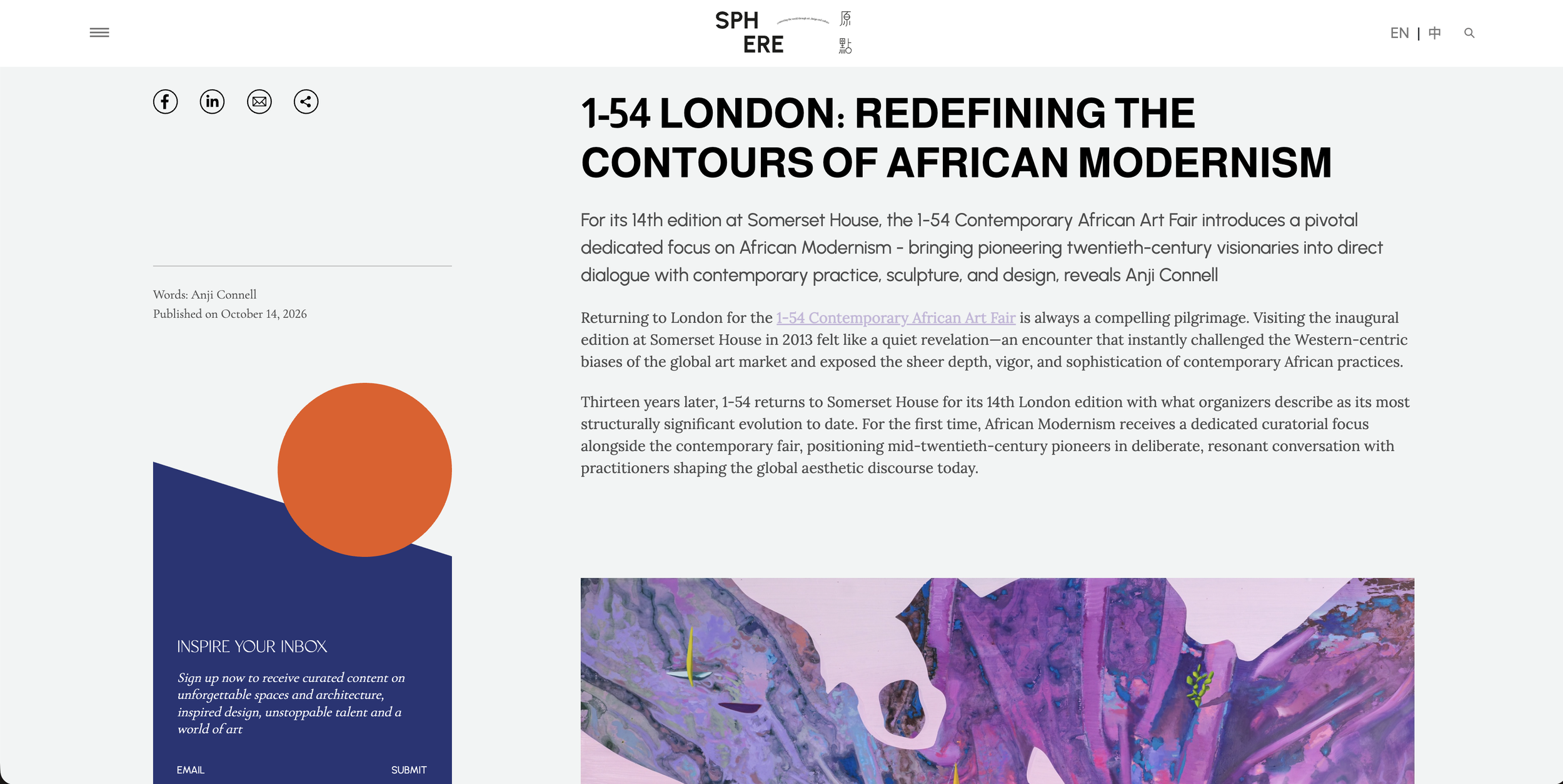 1-54 London: Redefining the Contours of African Modernism