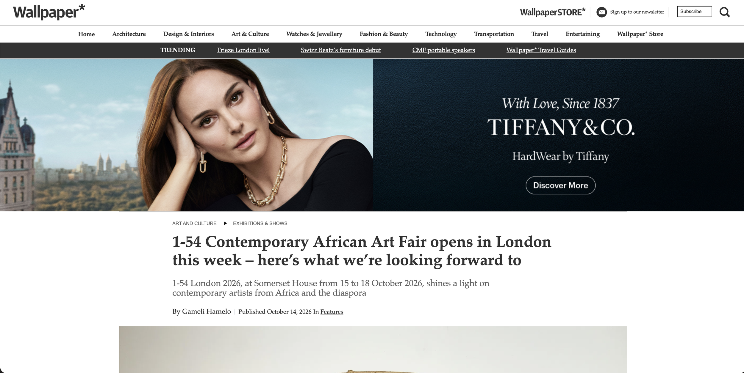 1-54 Contemporary African Art Fair opens in London this week – here’s what we’re looking forward to