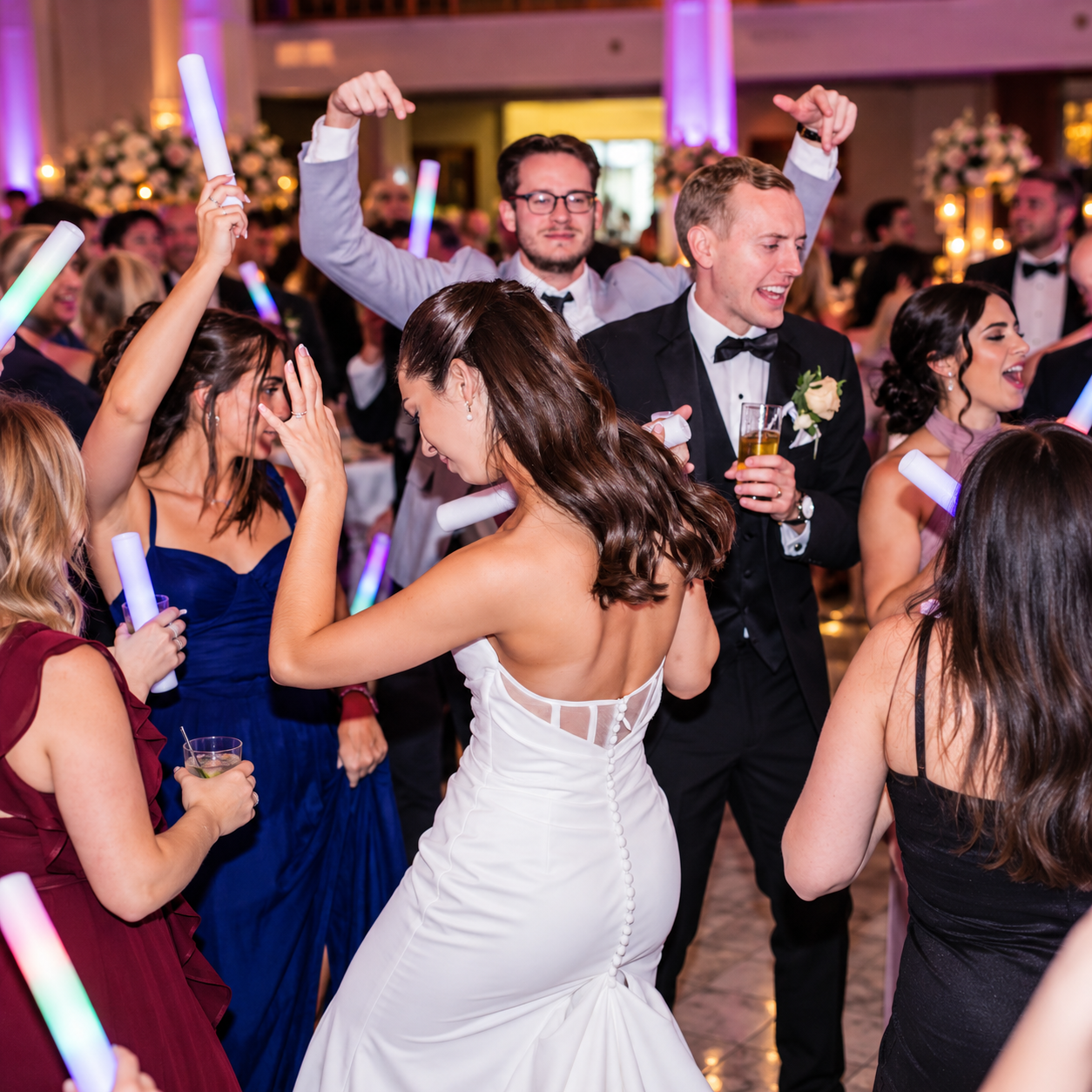Joyful Glow Stick Wedding Dance Floor.png
