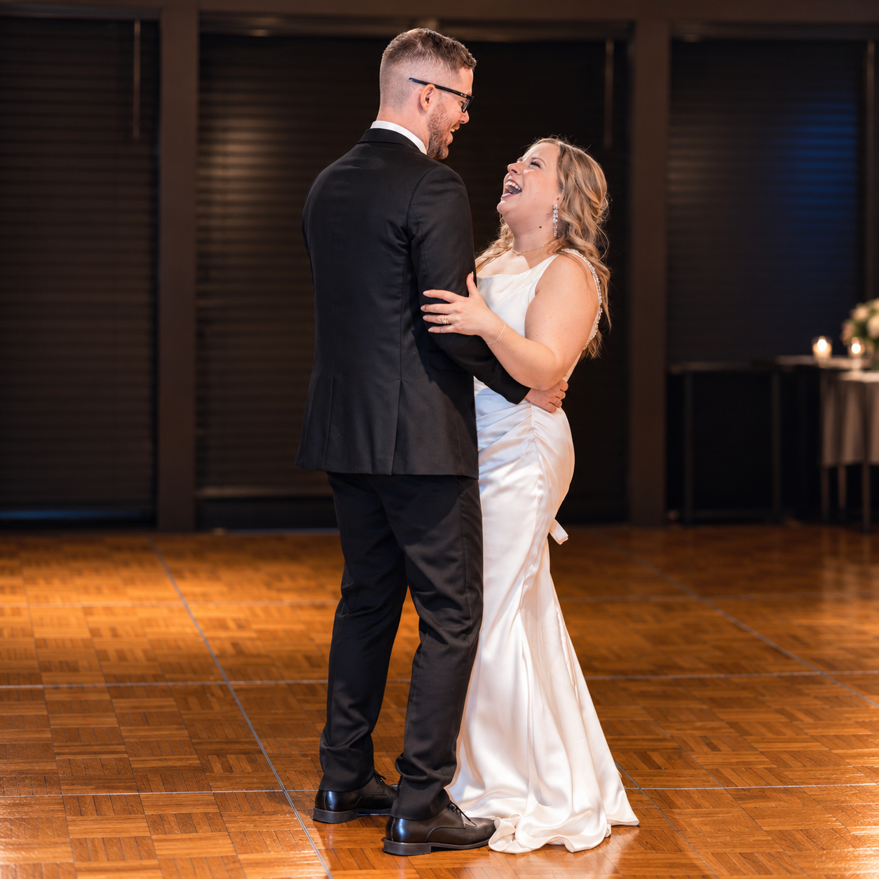 Joyful Wedding Dance on a Parquet Floor.png