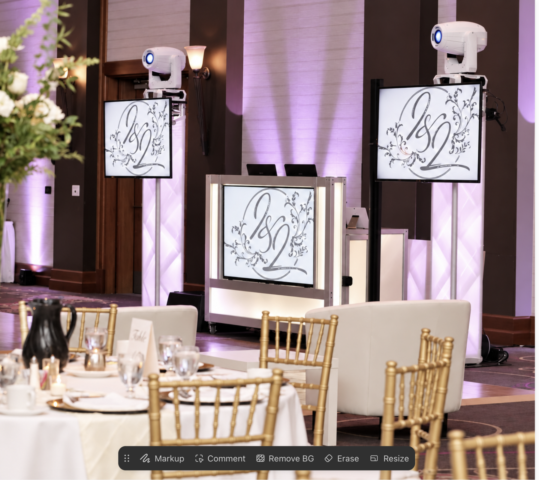 THE PRESTIGE COLLECTION - 

For discerning couples seeking a custom-tailored audio/multi-media journey.
- Everything in *The Signature Experience*, plus:
- Up to 6 hours of service
- Custom music curation based on your love story and cultural prefere