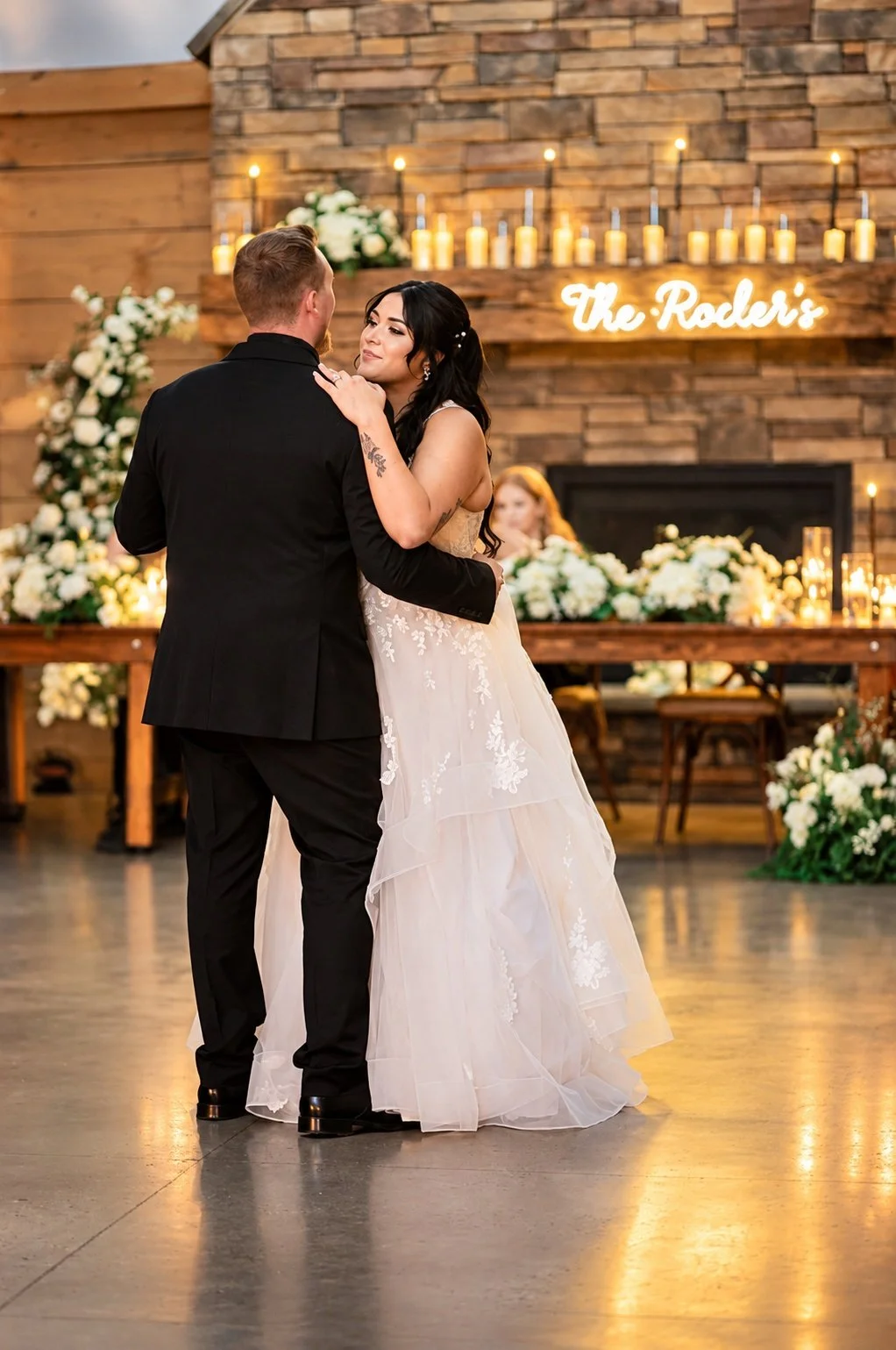 First dance with Rockers sign.jpg