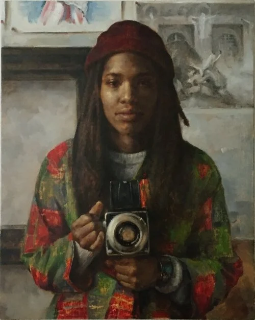 EricAlley Portrait of a Photographer Oil on Canvas.JPEG