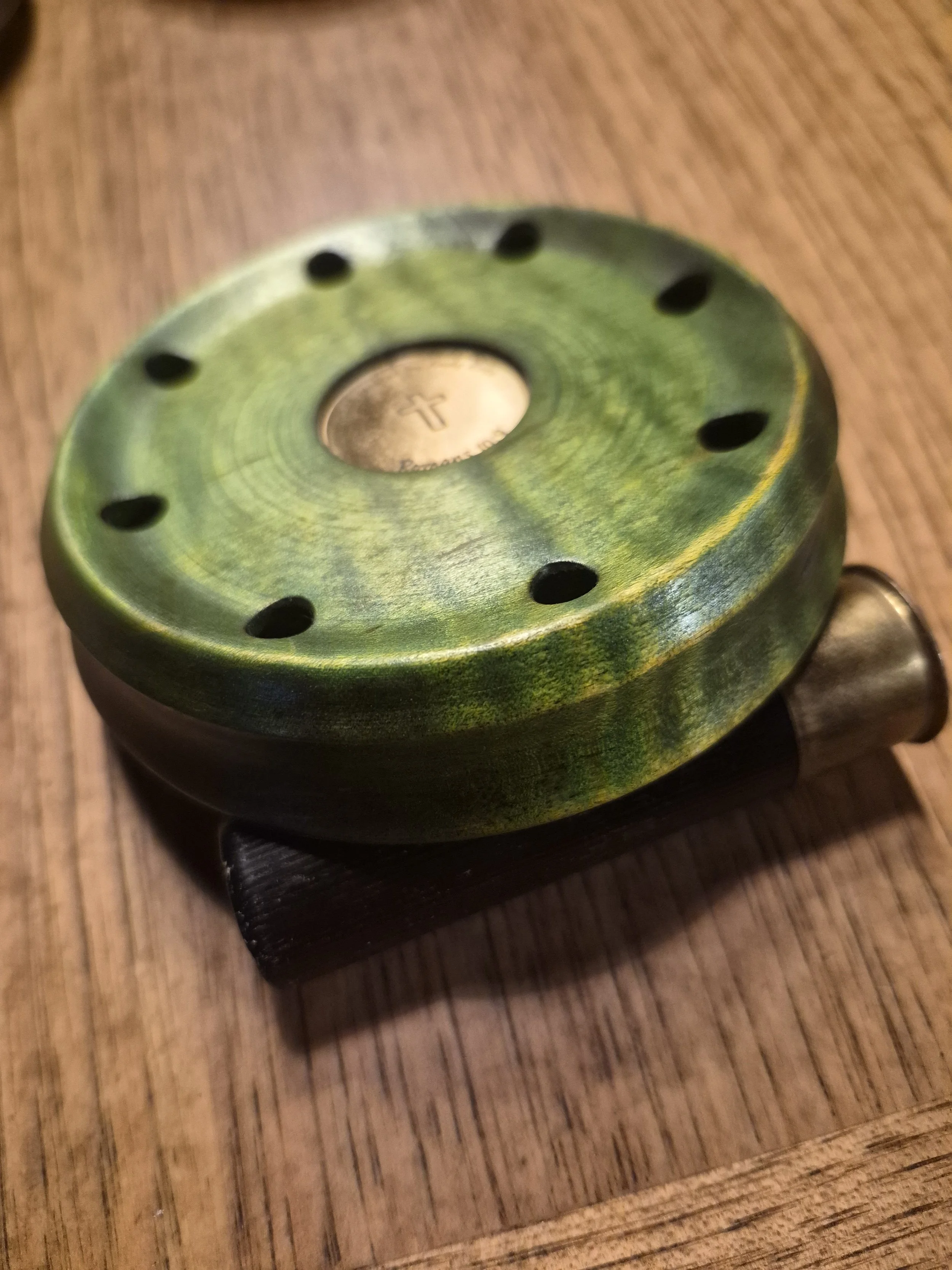 DOUBLE DYED CURLY MAPLE SLATE
