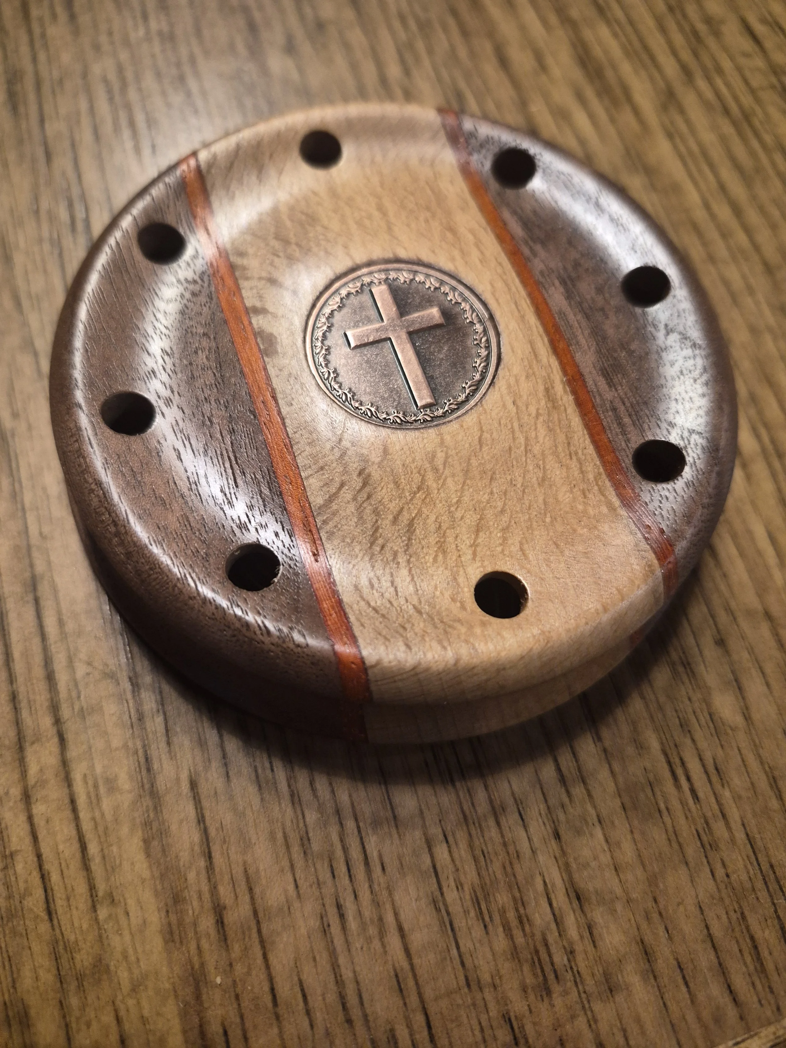 PREACHER GLASS OVER ALUMINUM