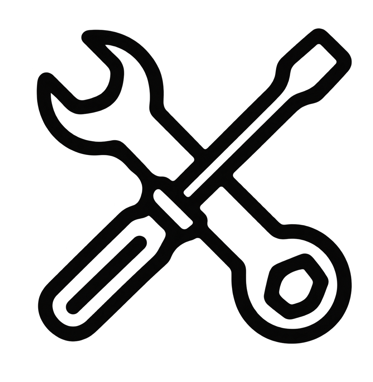 Holz- und Steinterrassen Symbol