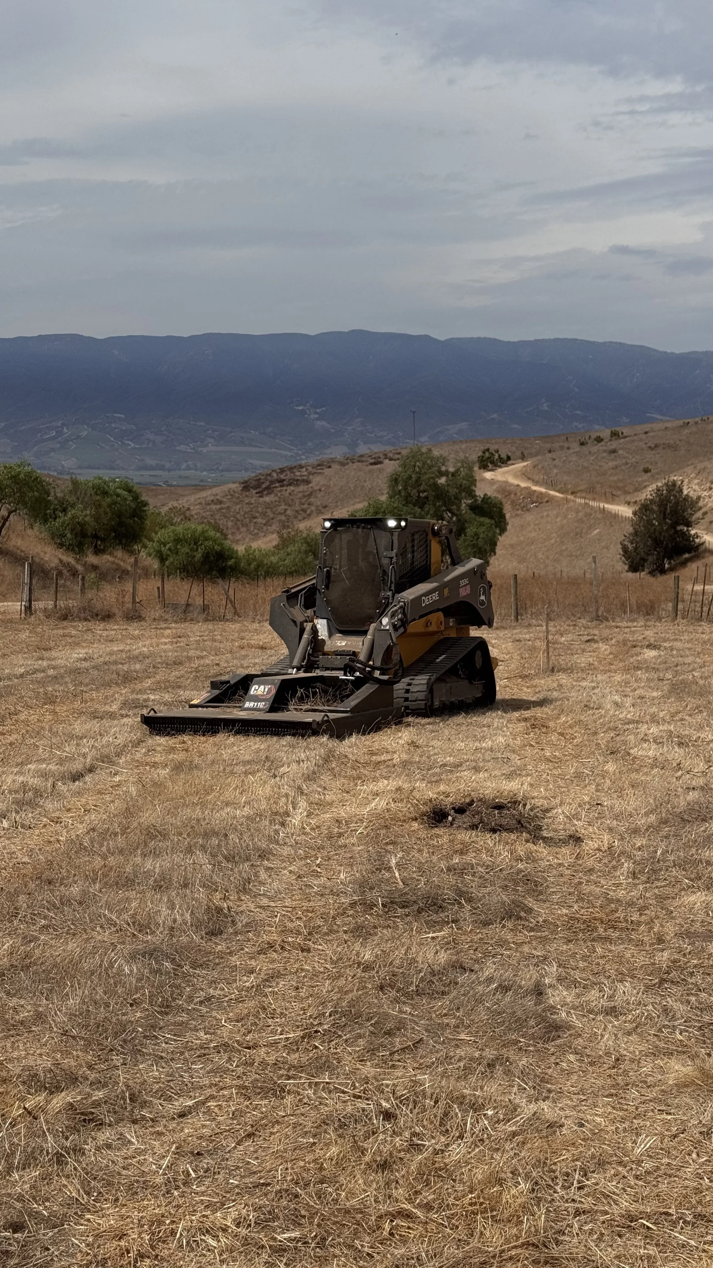 Brush hogging