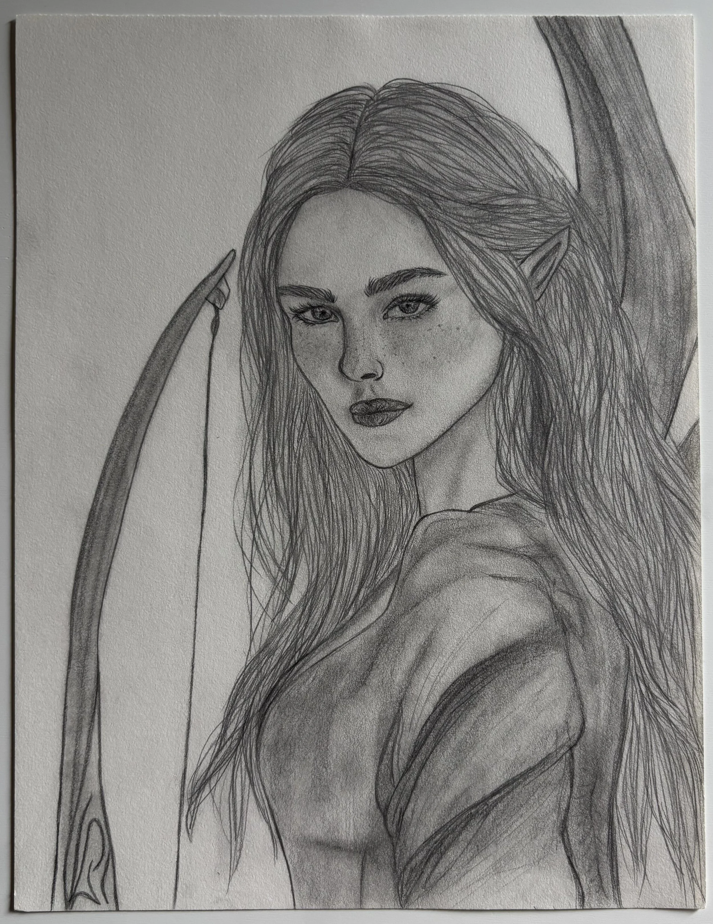 The Huntress - Originalzeichnung