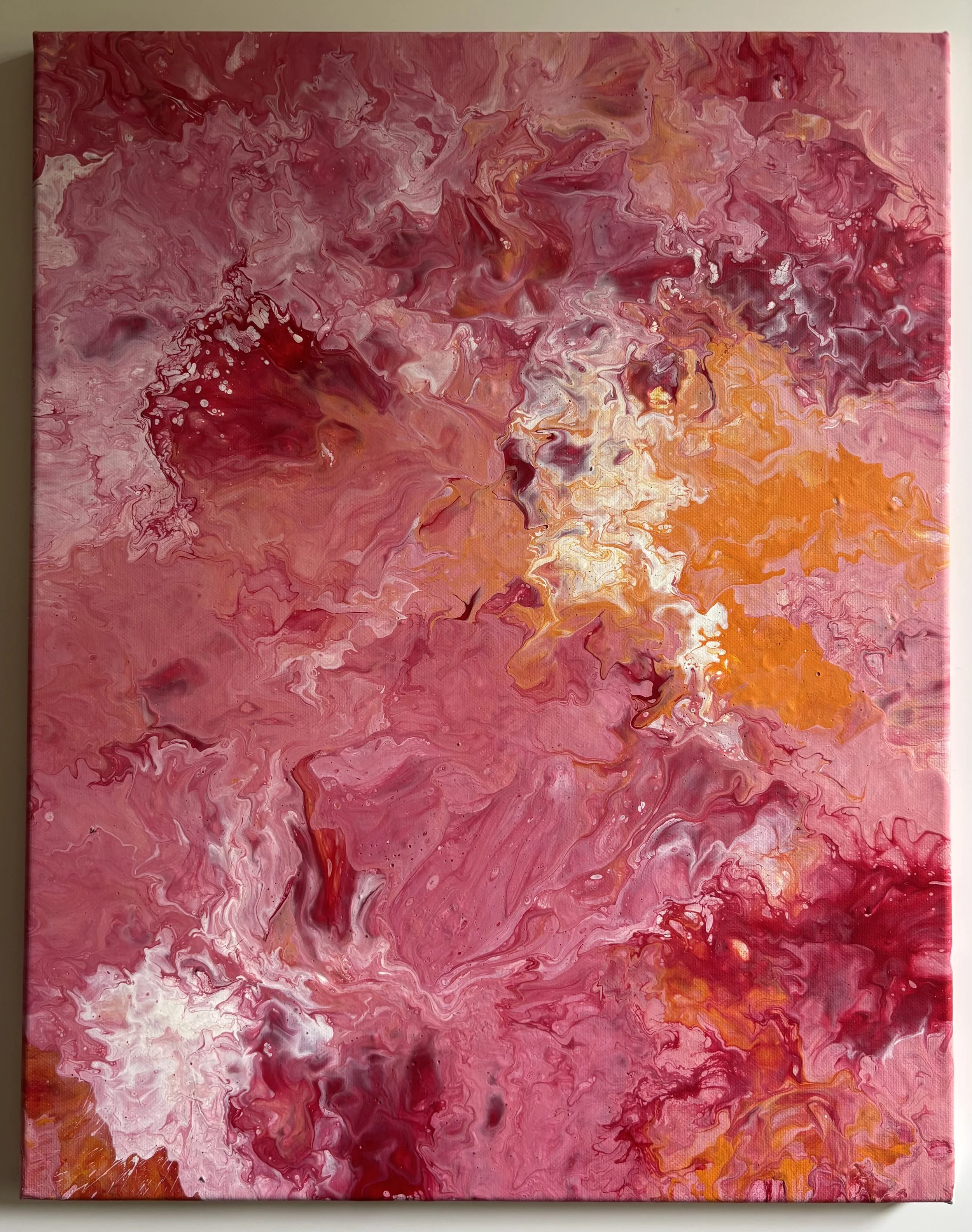 Abstract No. 01 – Acrylgemälde auf Leinwand