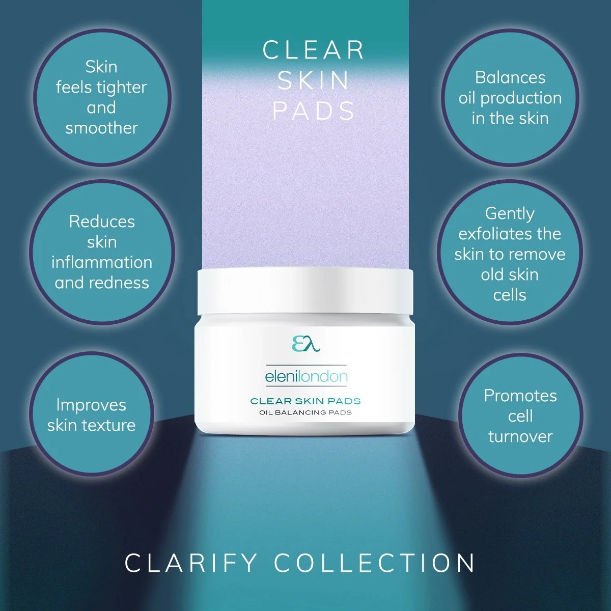 Clear skin Pads (60 pads)