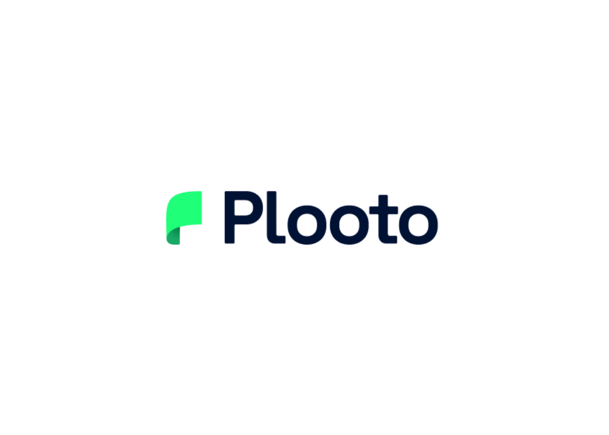 Logo for Foto. The logo features a stylized camera lens in green, with the word 'Foto' written in navy blue next to it.