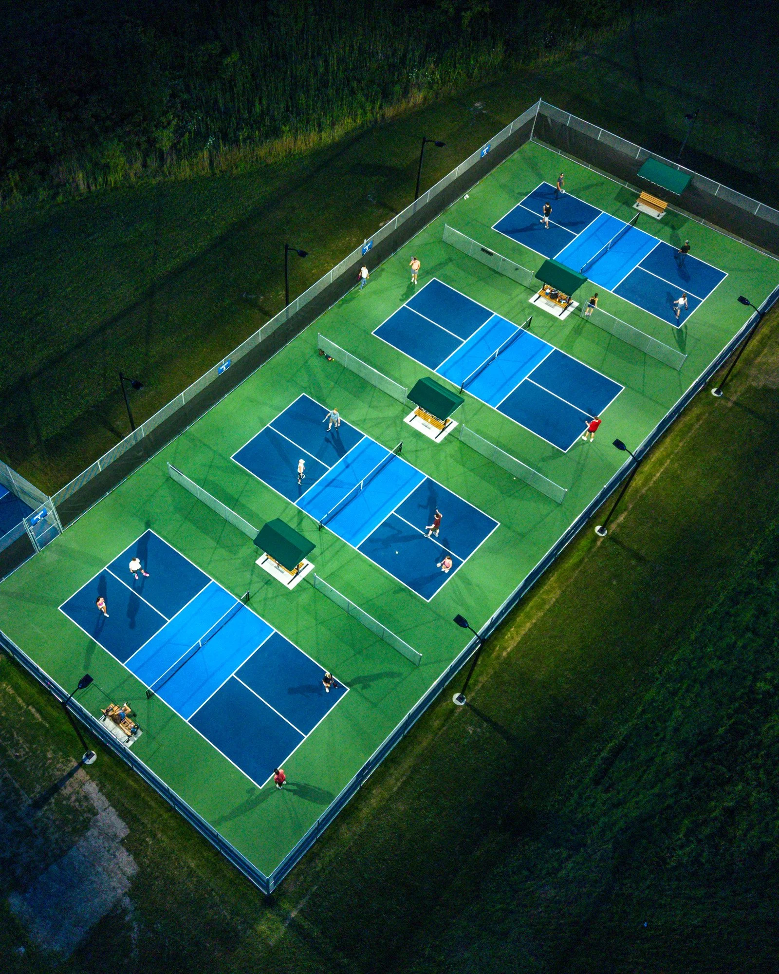 eightynine sports group mckinnon park pickleball court construction