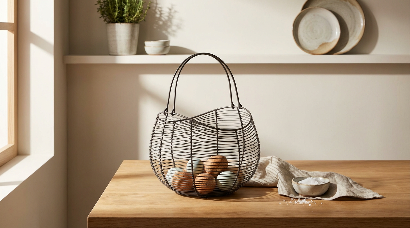 Wire Egg Basket