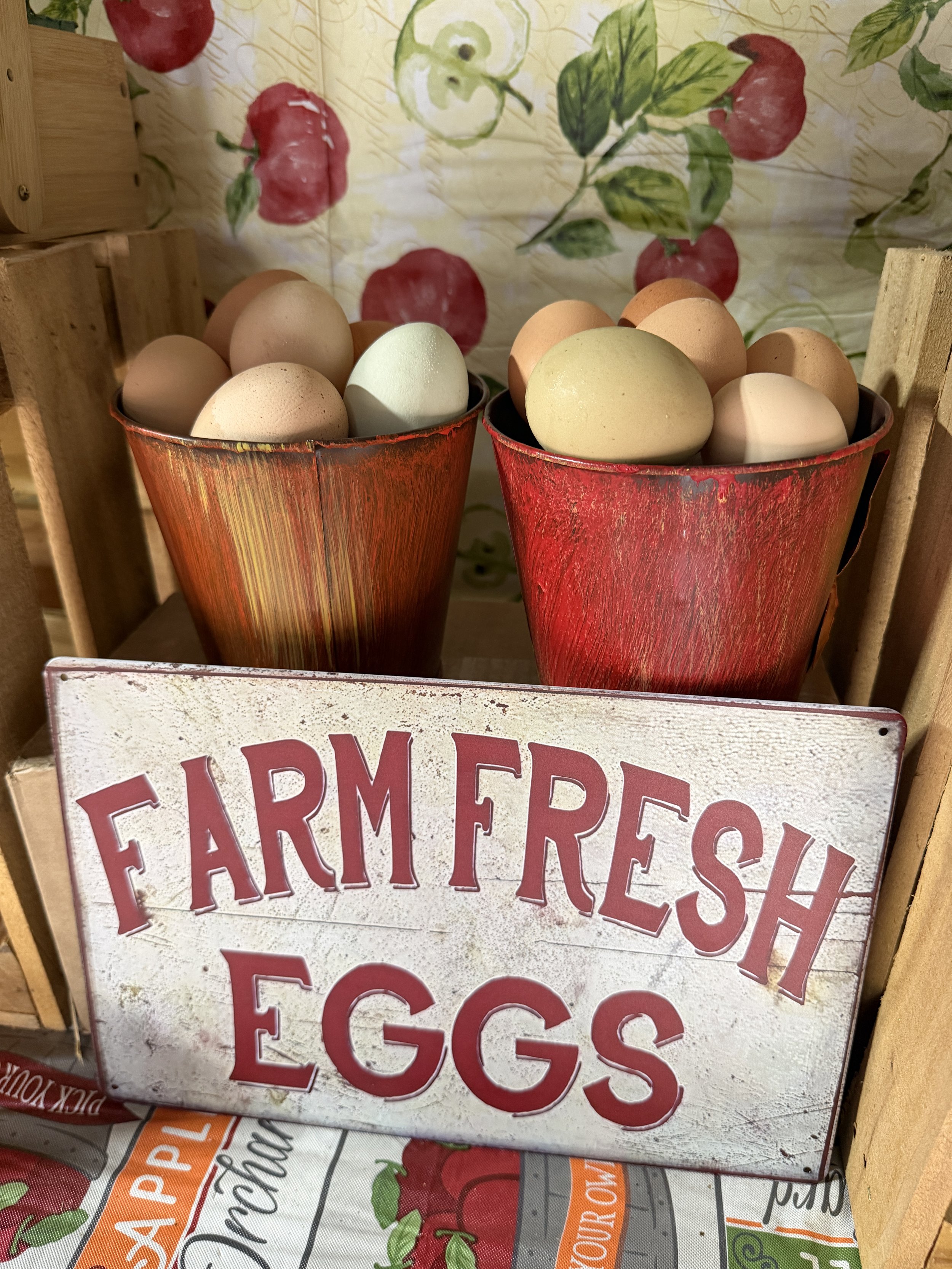 farm fresh eggs display with sign.jpeg