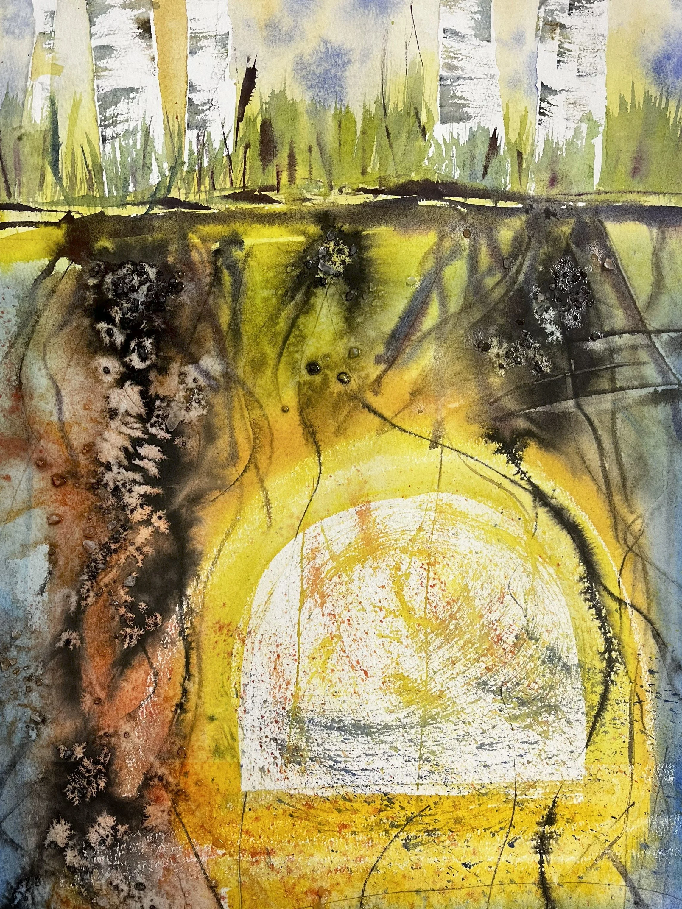 Maanalainen ateljee, 2026, 60 x 80, 190 €