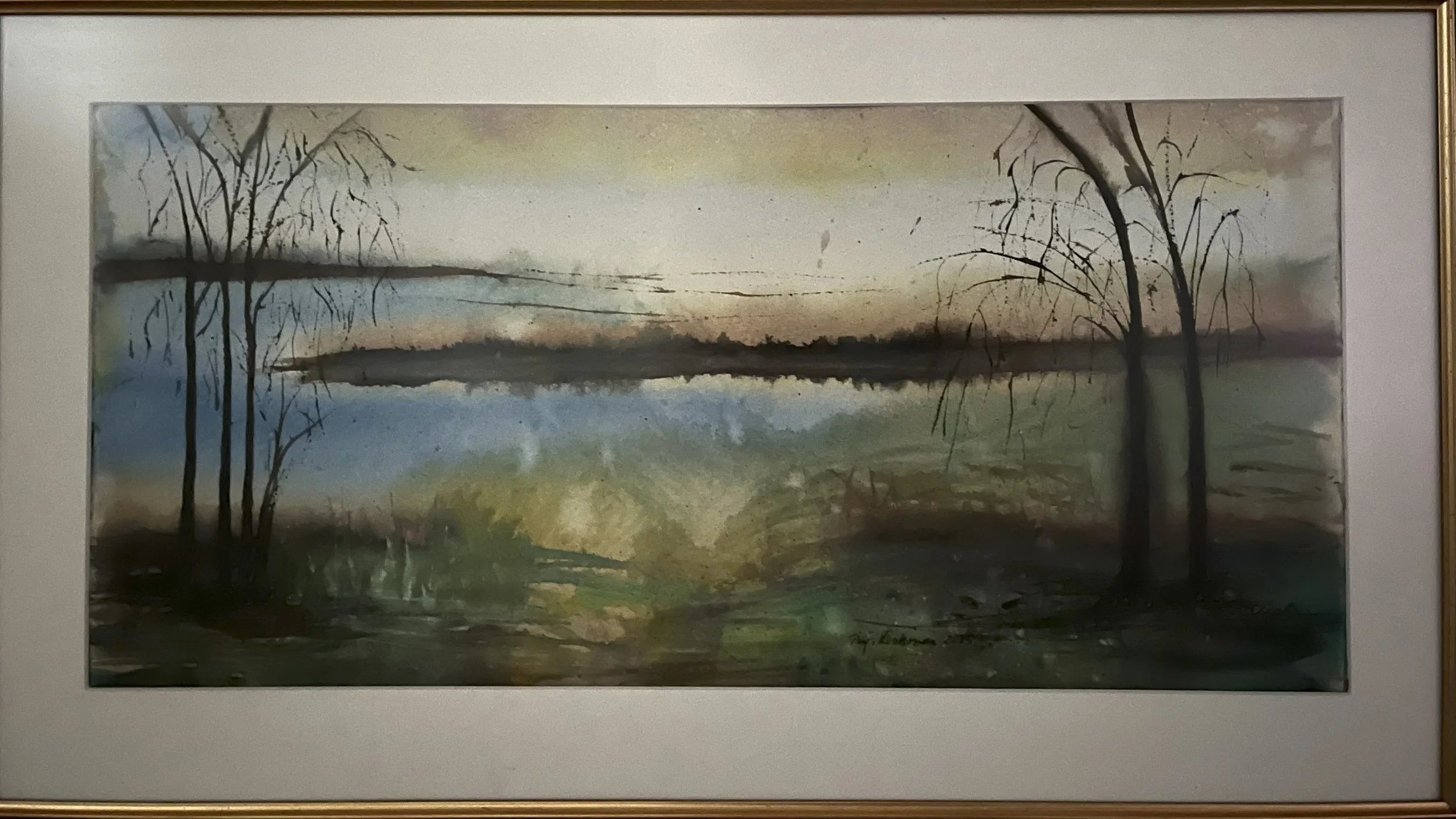 Järvi kutsuu, 2025, 80 x 50 cm, 190 €