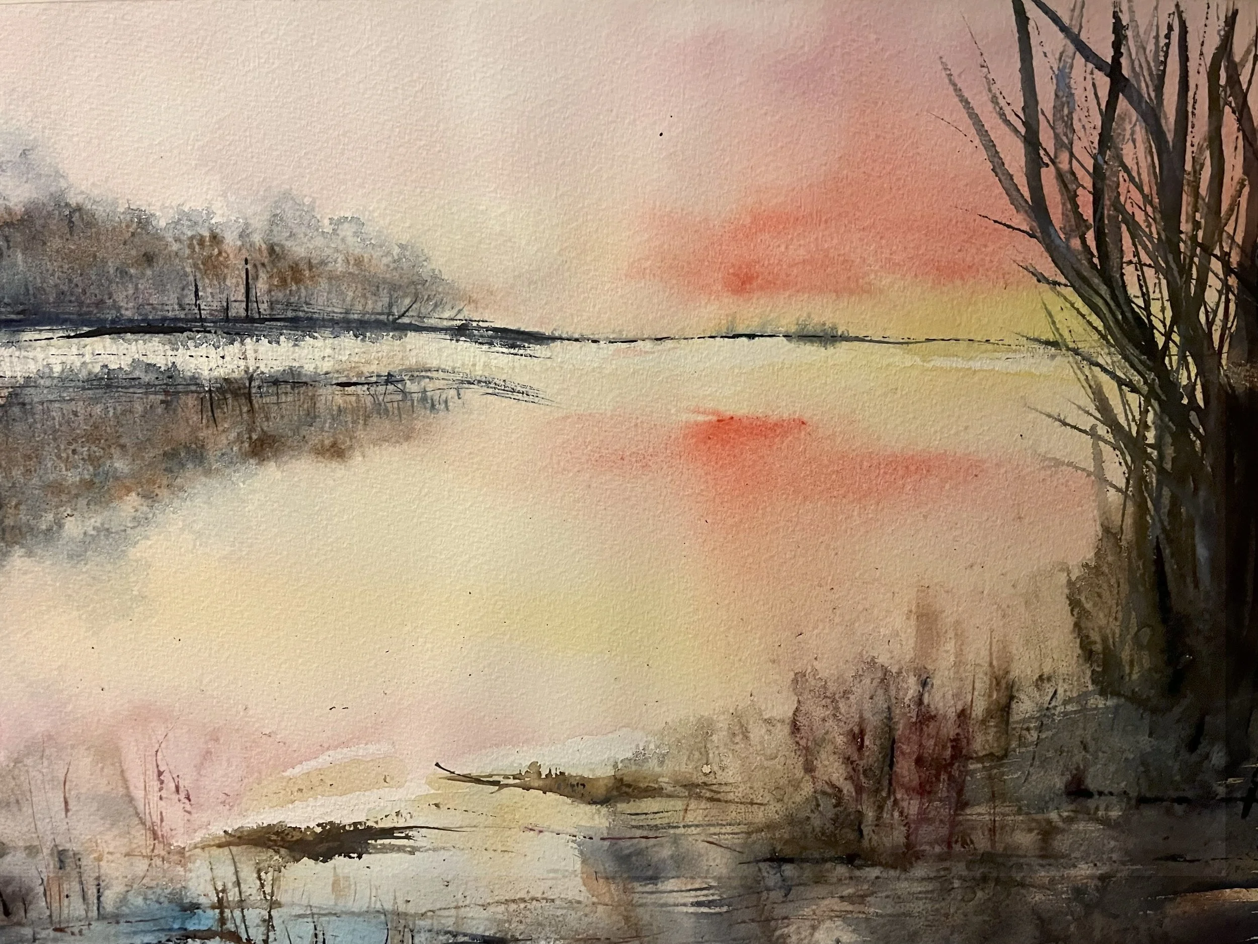 Pakkaspäivä, 2026, 80 x 60 cm, 240 €