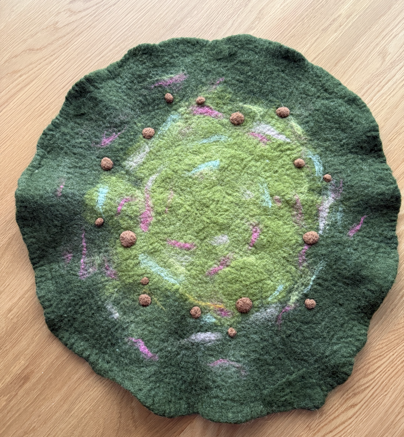 Brown Mushroom Playmat
