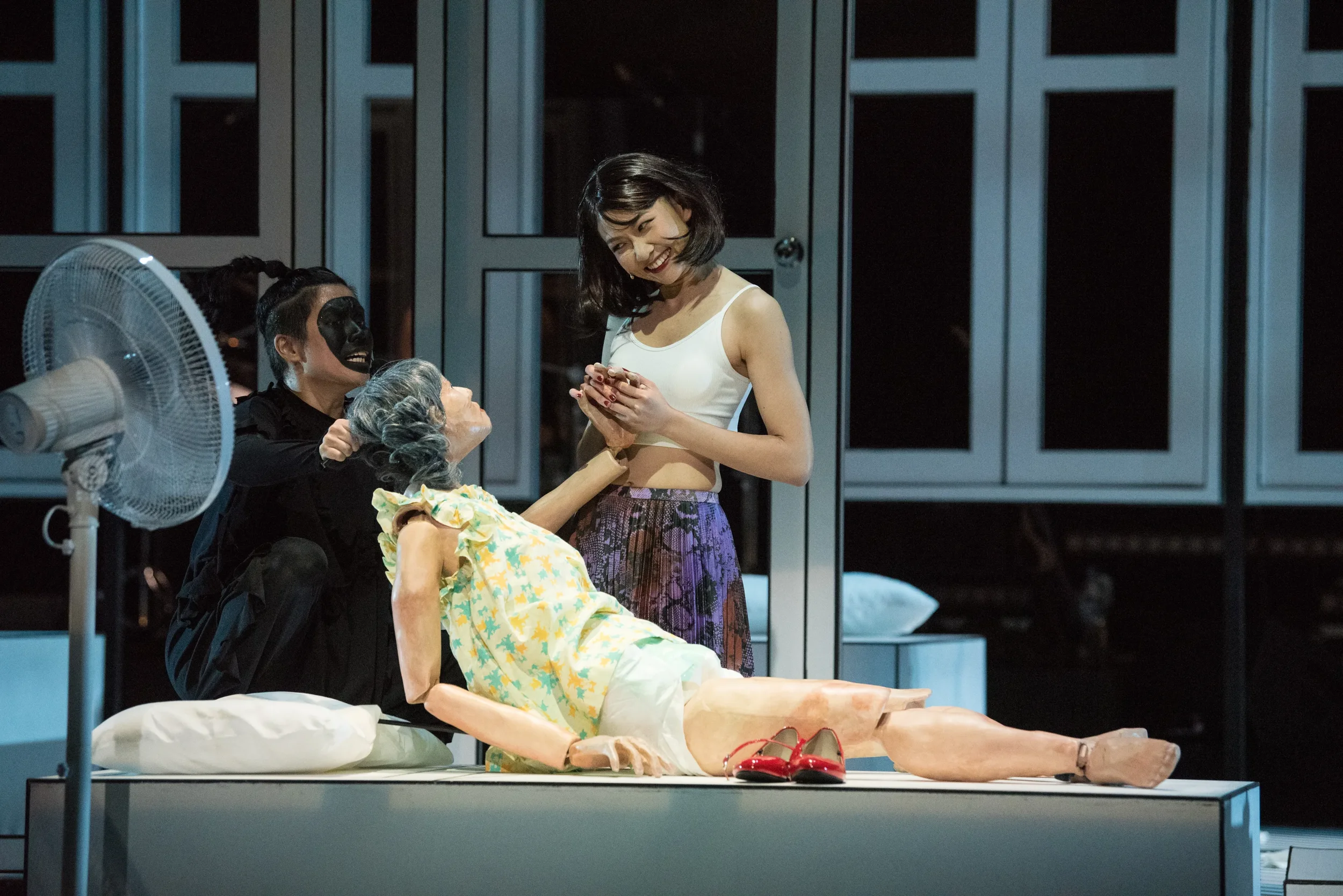 TRANSPLANT   |   The Finger Players x RUDRA   |   Costume Design   |   2024   |   photos by Jack Yam, courtesy of Esplanade – Theatres on the Bay